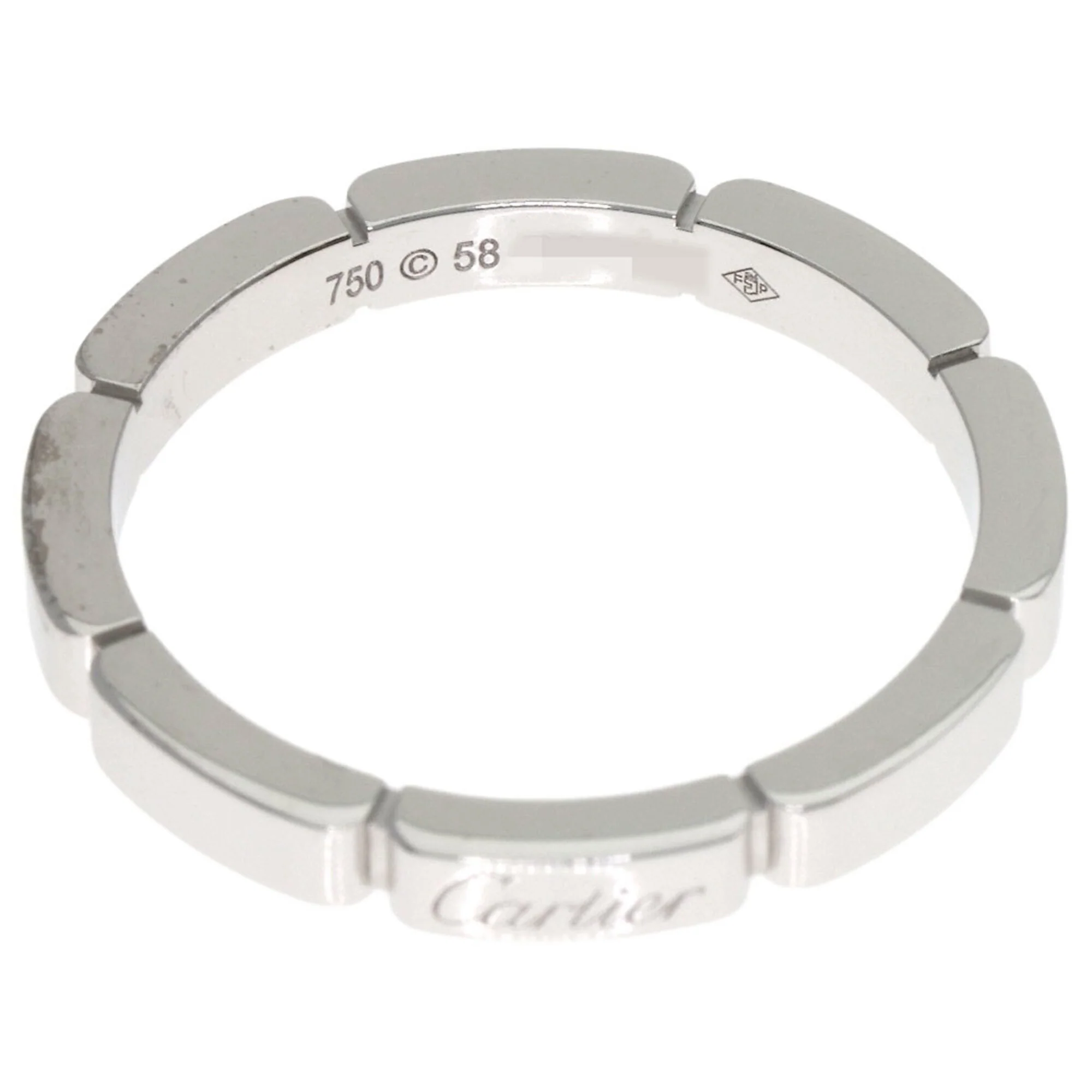 Panthere Ring 18K White Gold 2.6mm - Image 4