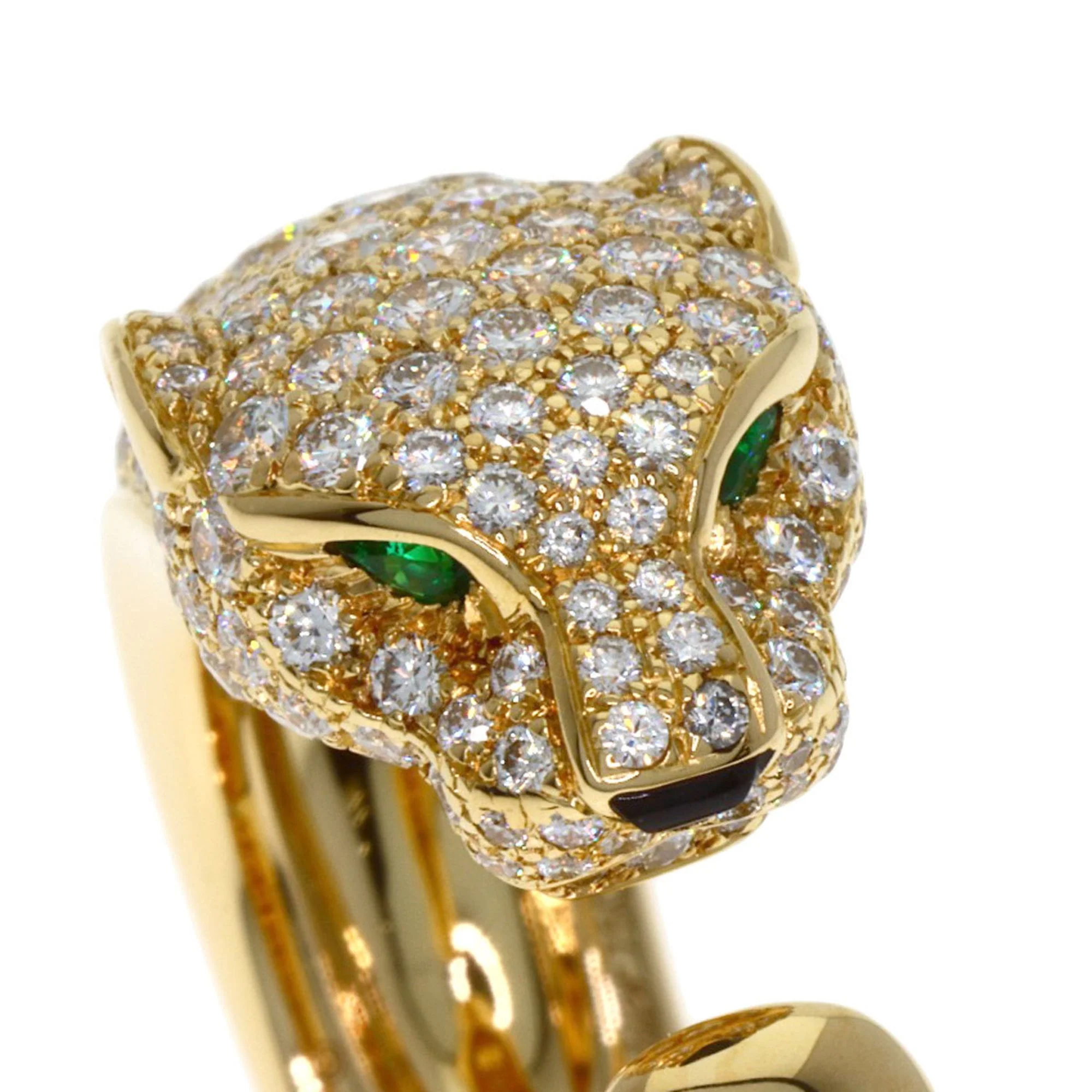 Panthere Ring 18K Yellow Gold - Image 7