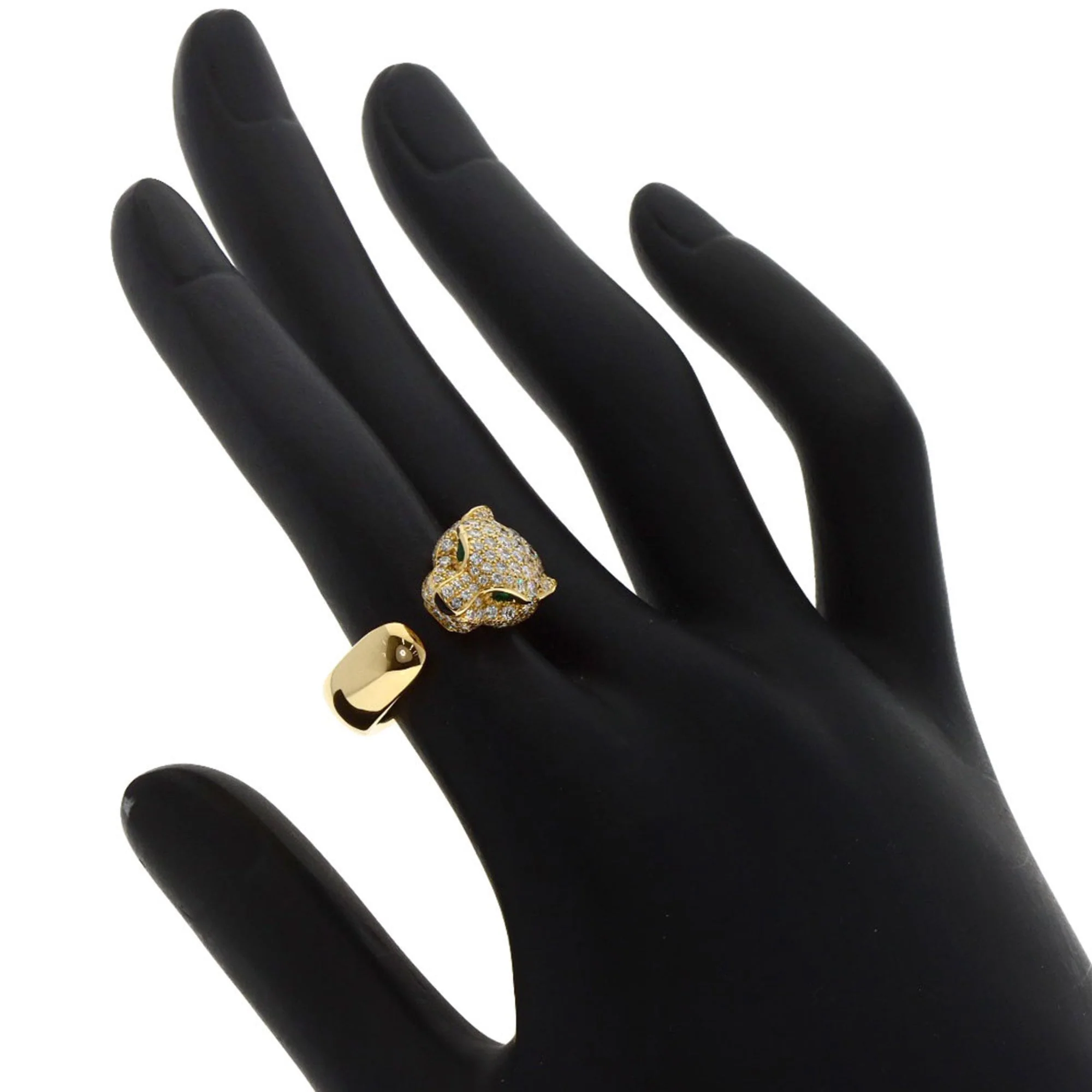Panthere Ring 18K Yellow Gold - Image 8