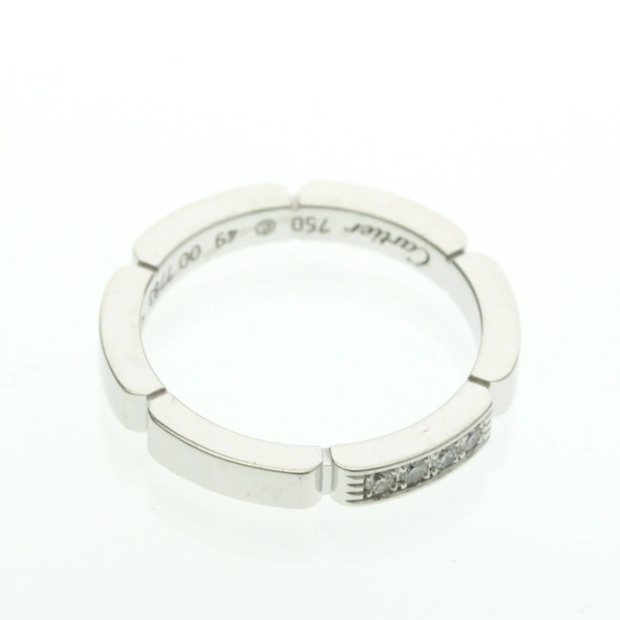 Panthere Ring Sterling Silver and 18K White Gold 2.4mm - Image 9