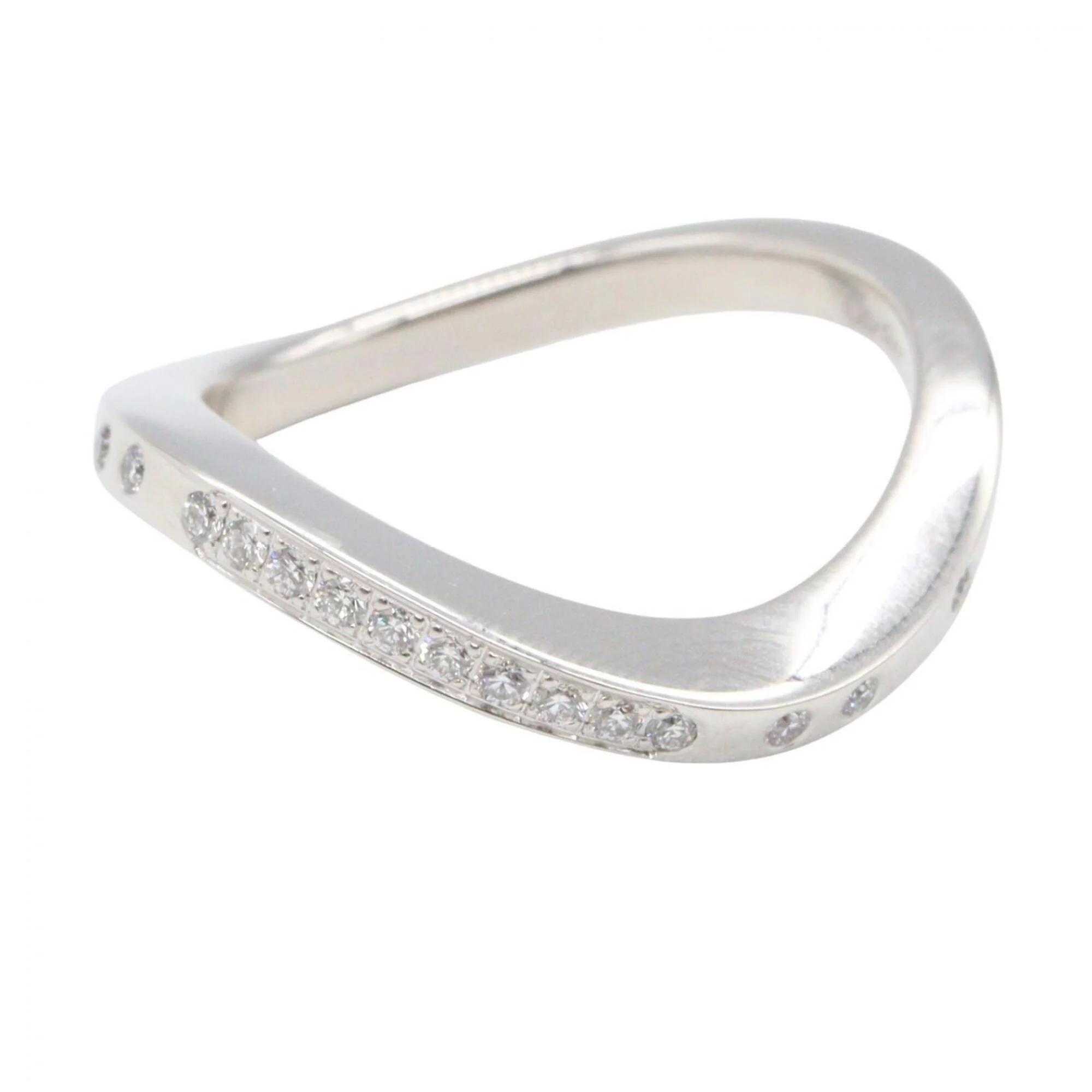 Paris Nouvelle Vague Ring 18K White Gold with Diamond - Image 2