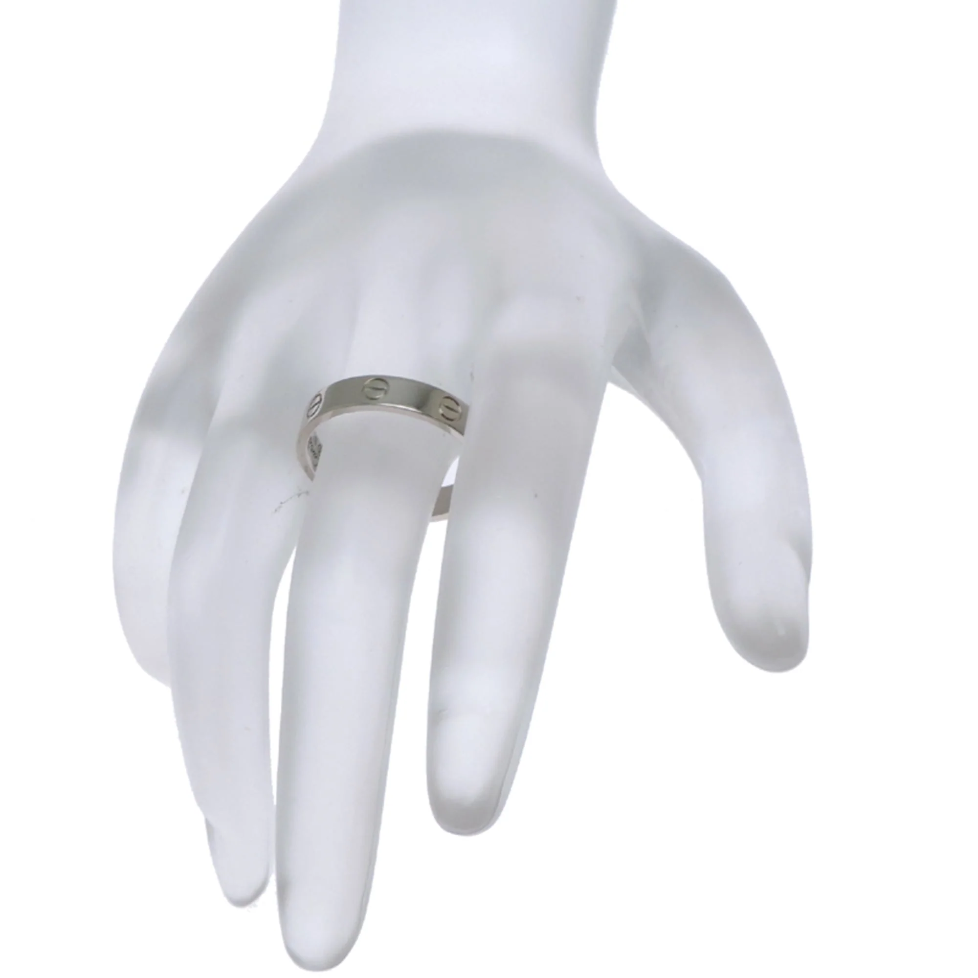 Ring 18K White Gold Small - Image 7