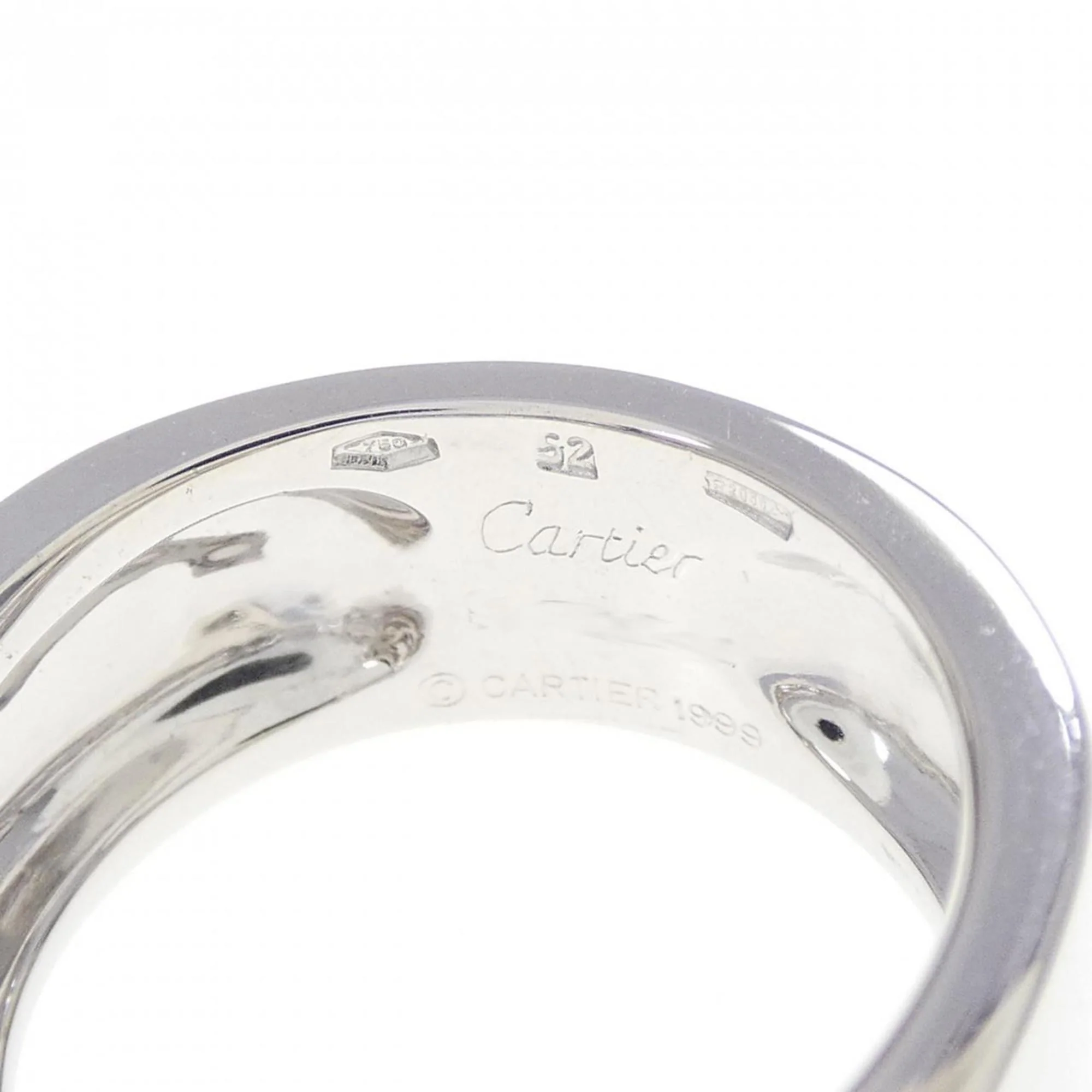 Ring 18K White Gold with Chalcedony - Image 4