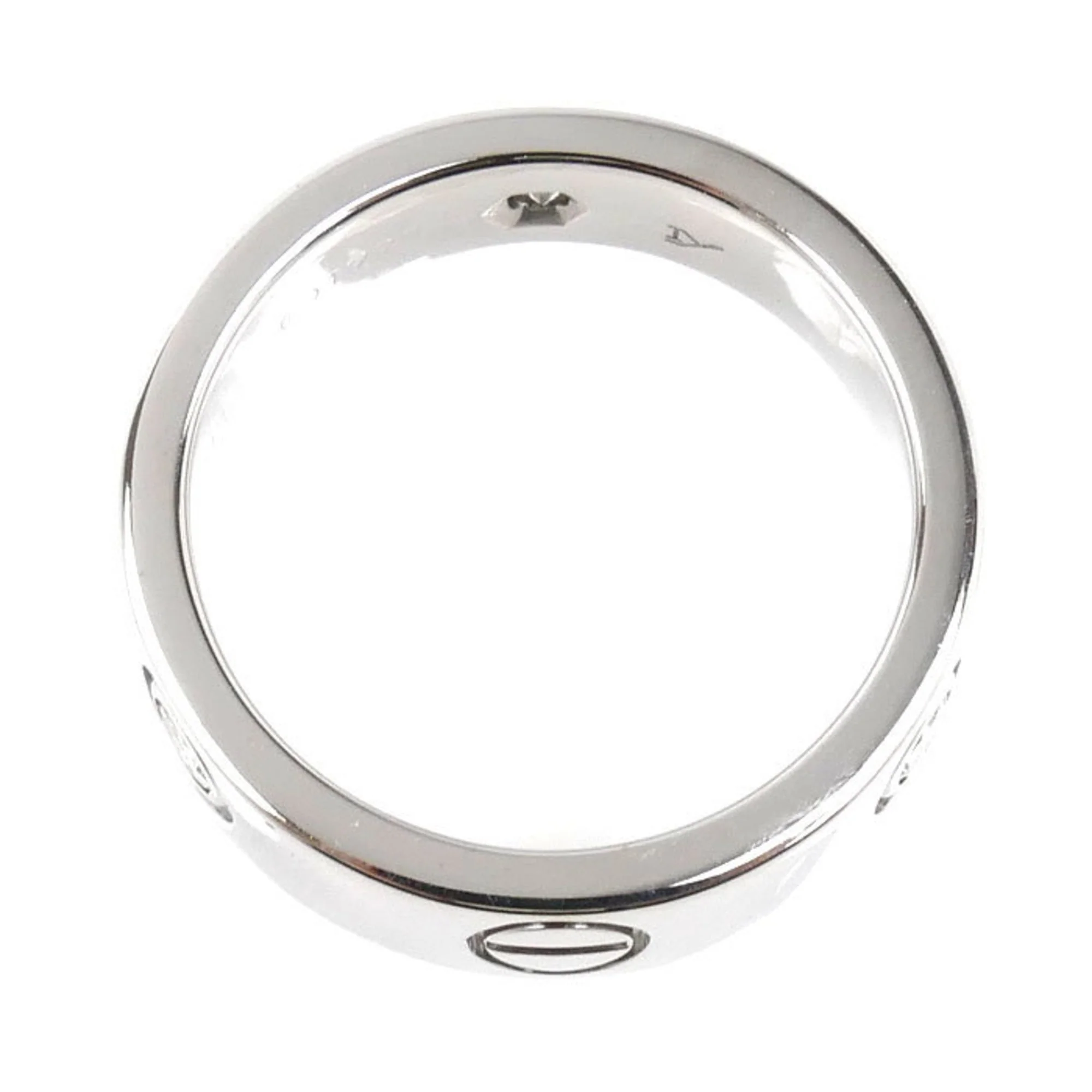 Ring 18K White Gold With Diamond - Image 4