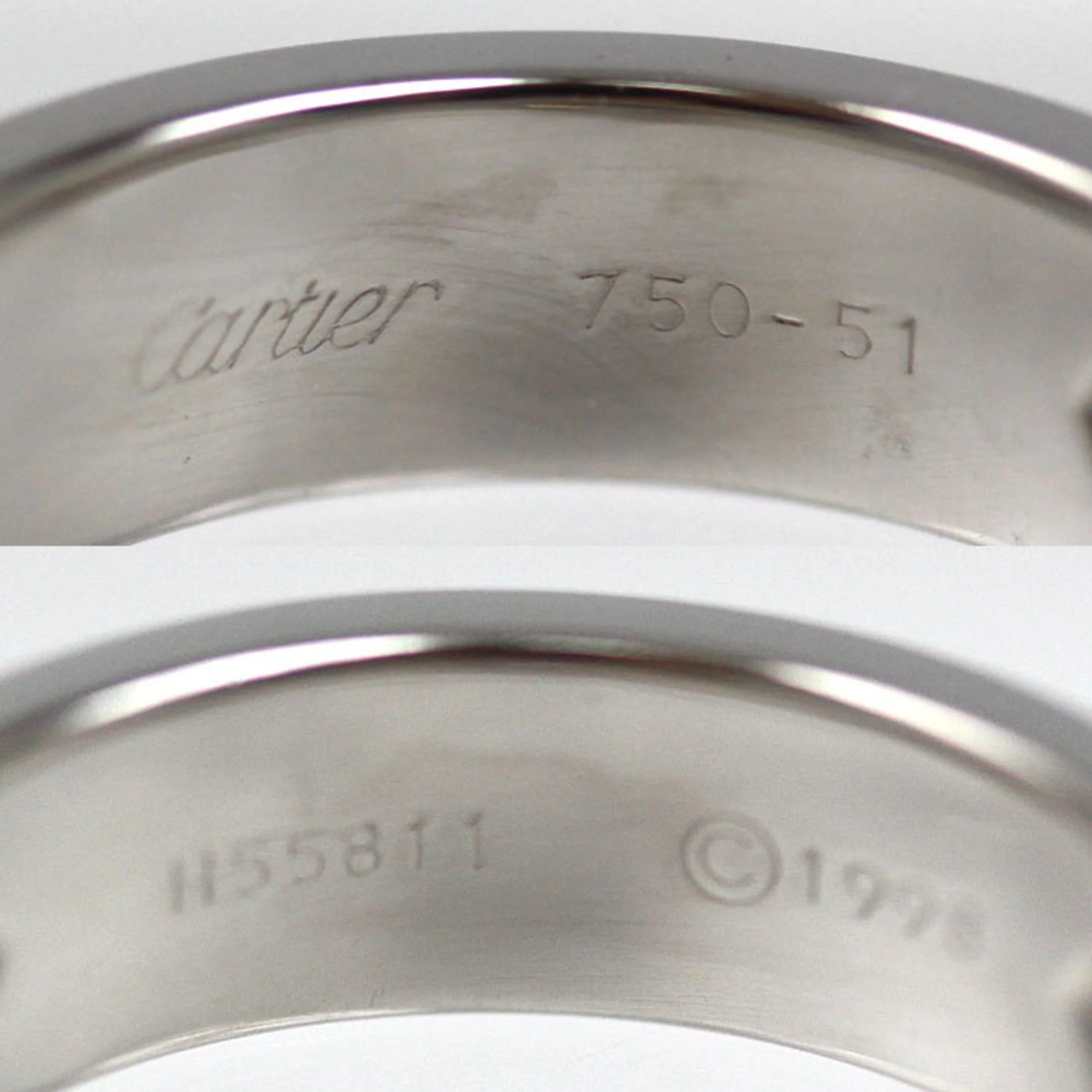 Ring 18K White Gold With Diamond - Image 5