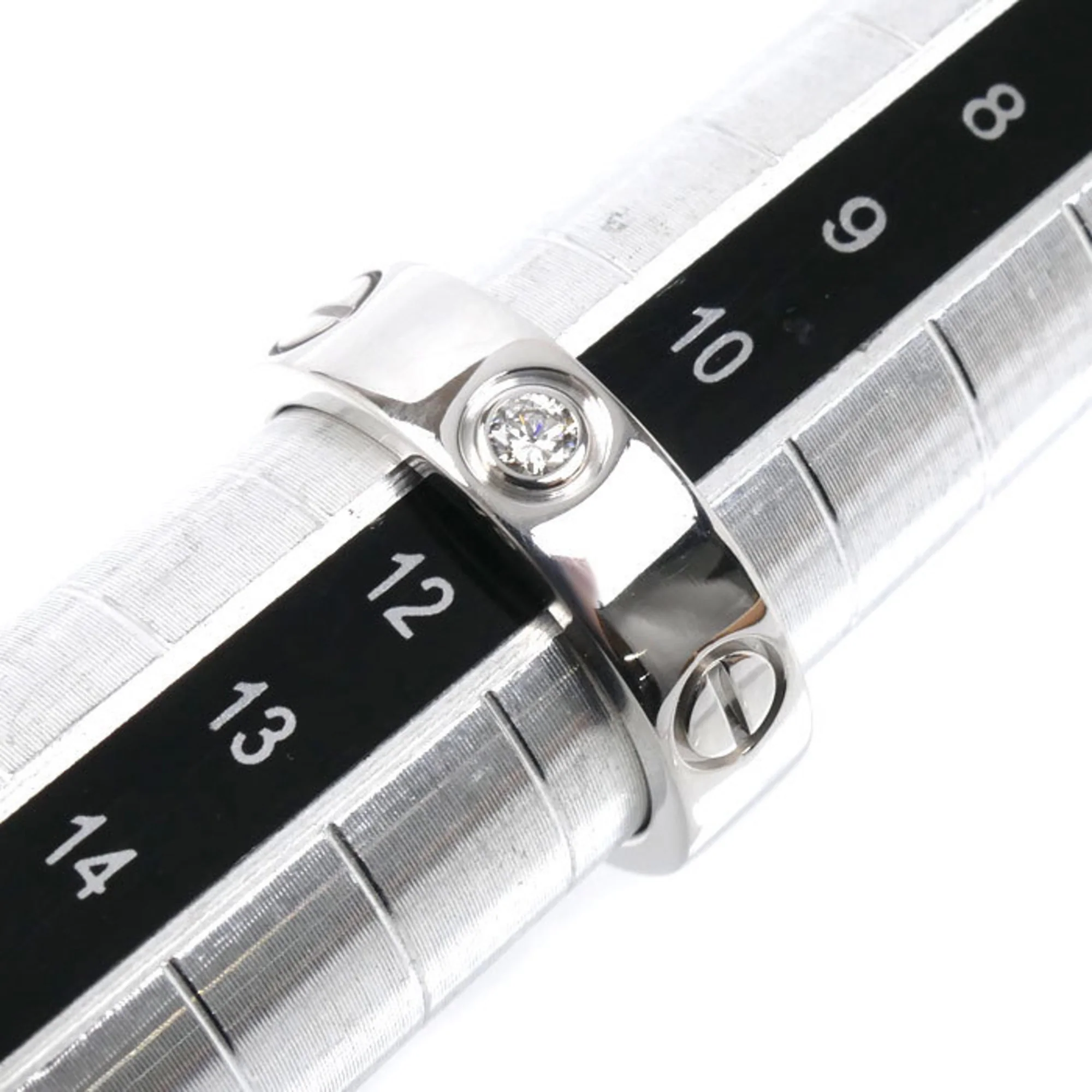 Ring 18K White Gold With Diamond - Image 6