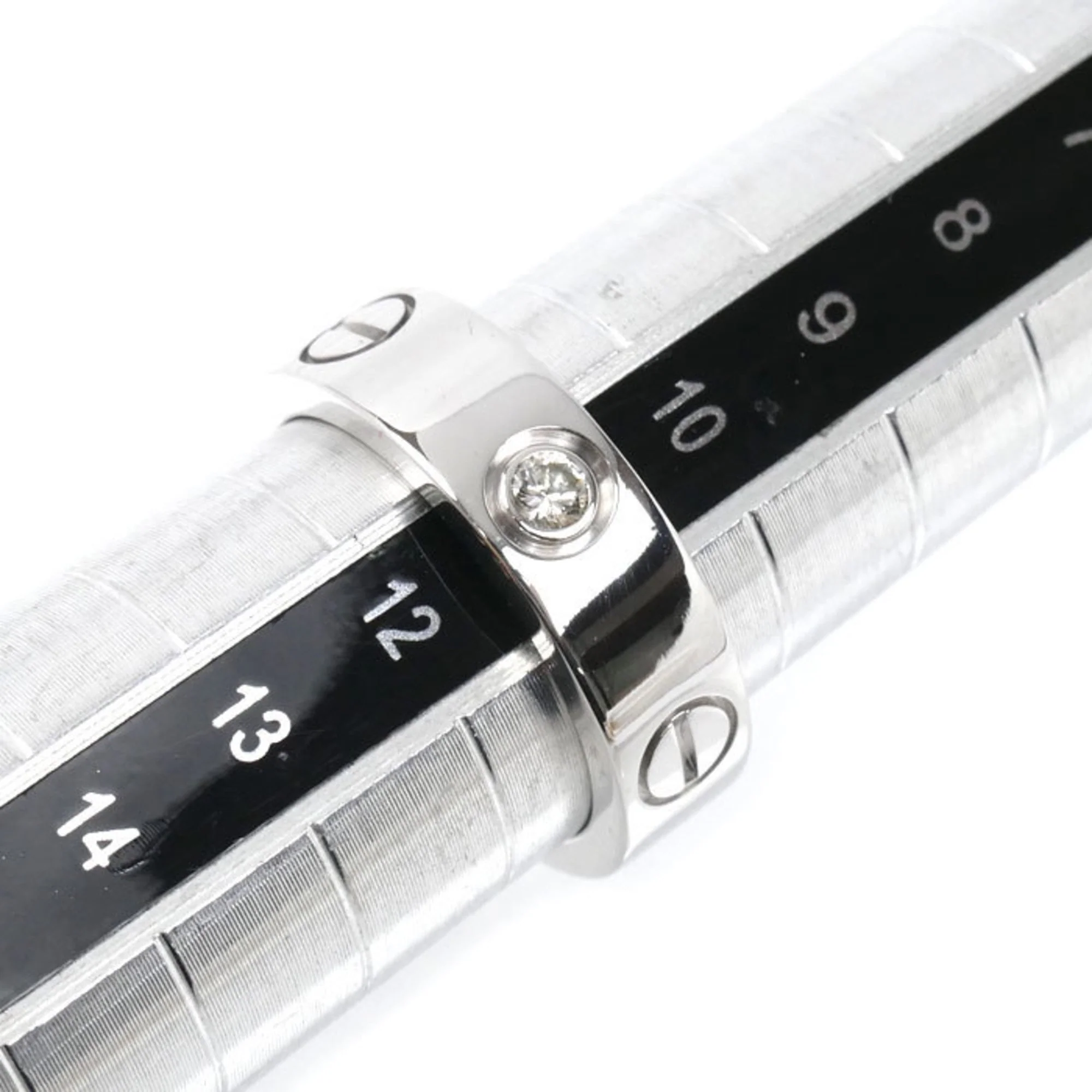 Ring 18K White Gold with Diamond - Image 6