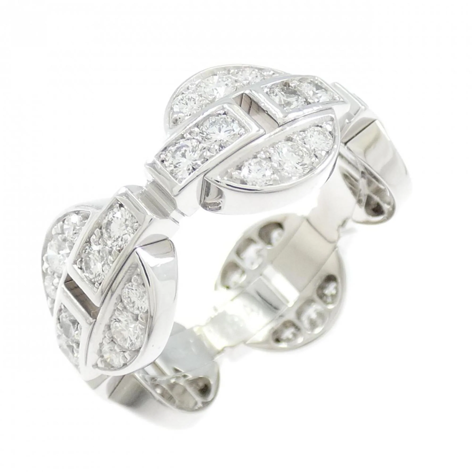 Ring 18K White Gold with Diamond