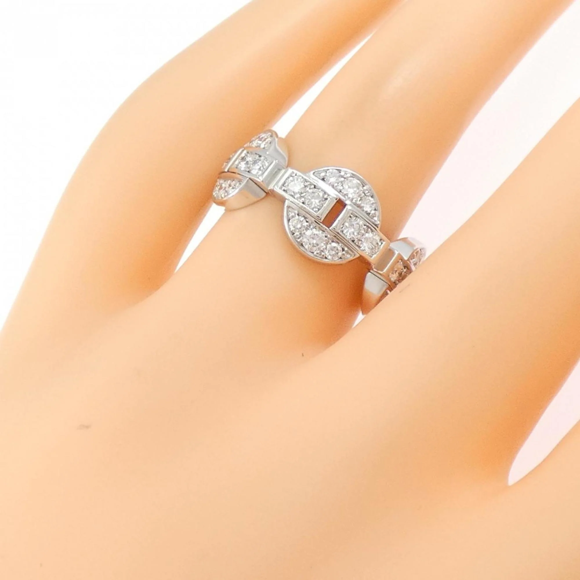 Ring 18K White Gold with Diamond - Image 5