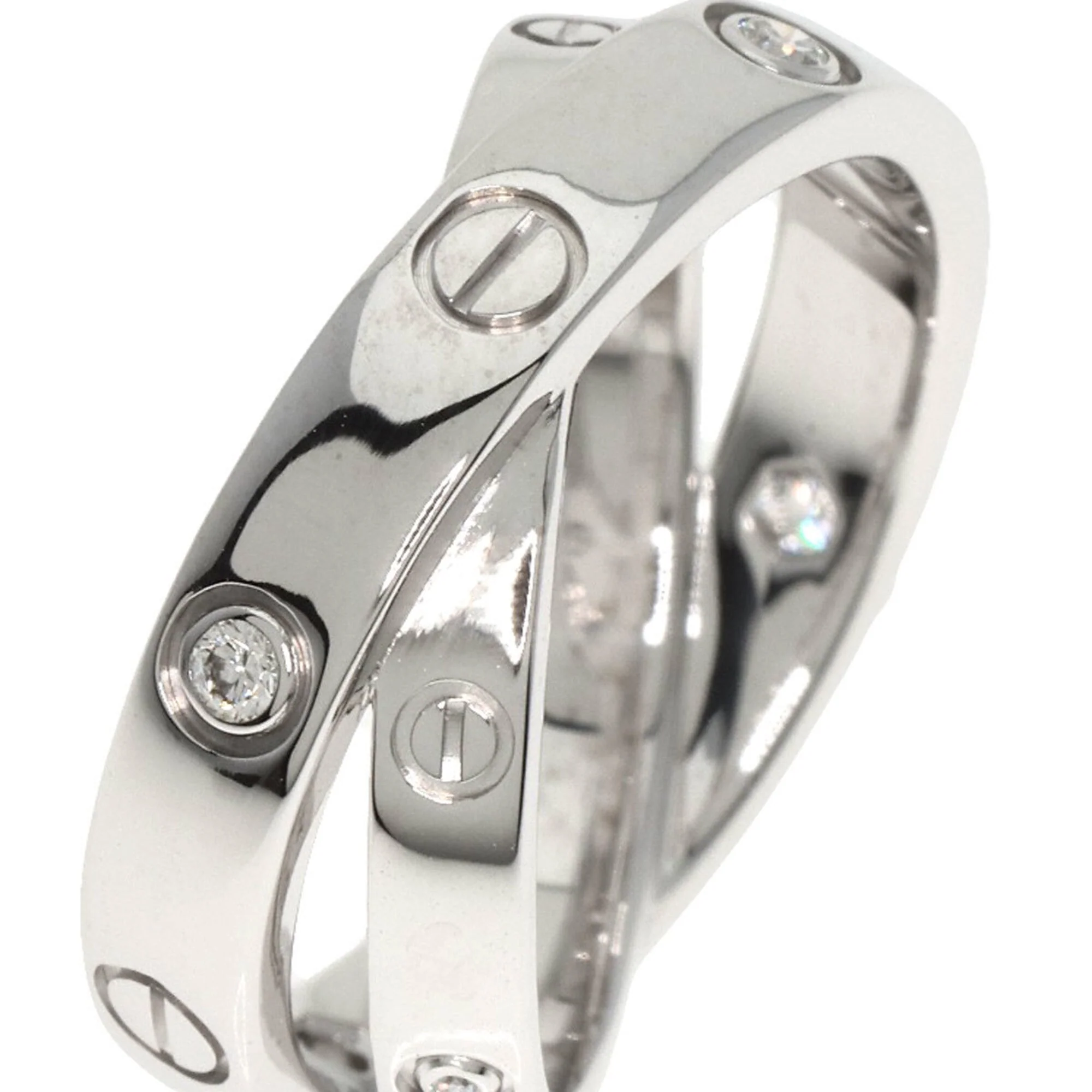 Ring 18K White Gold with Diamond - Image 7