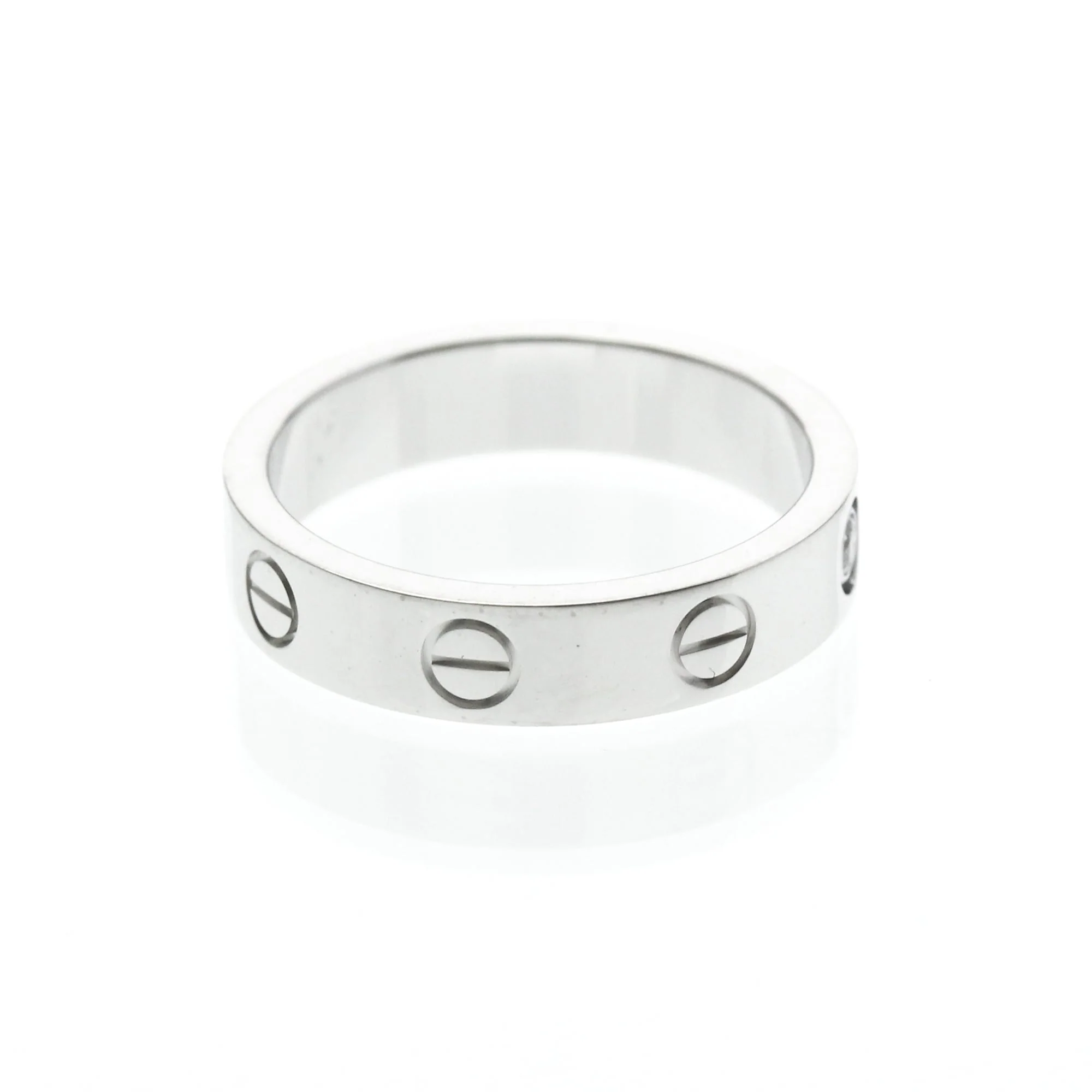 Ring 18K White Gold with Diamond - Image 4