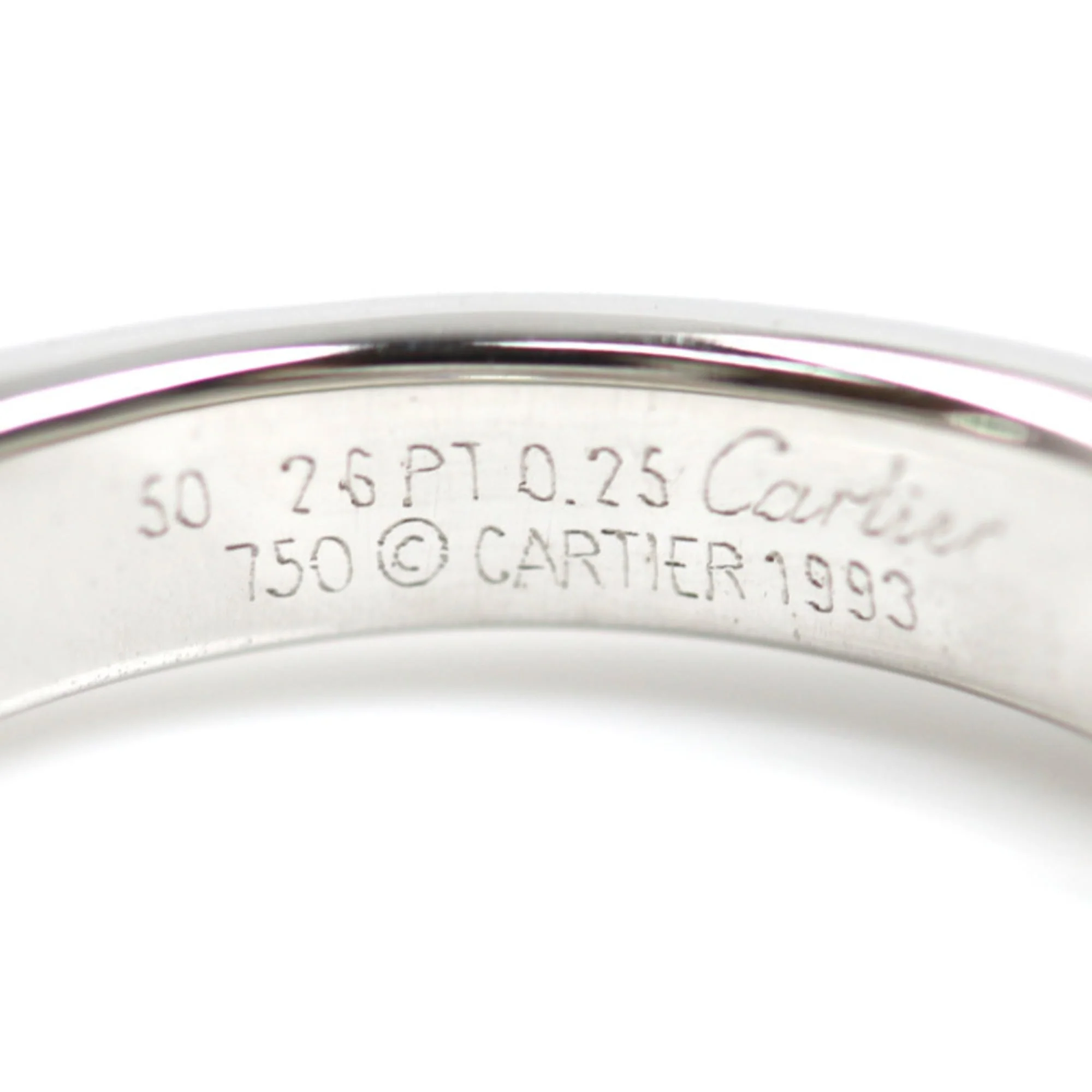 Ring 18K White Gold with Diamond - Image 5