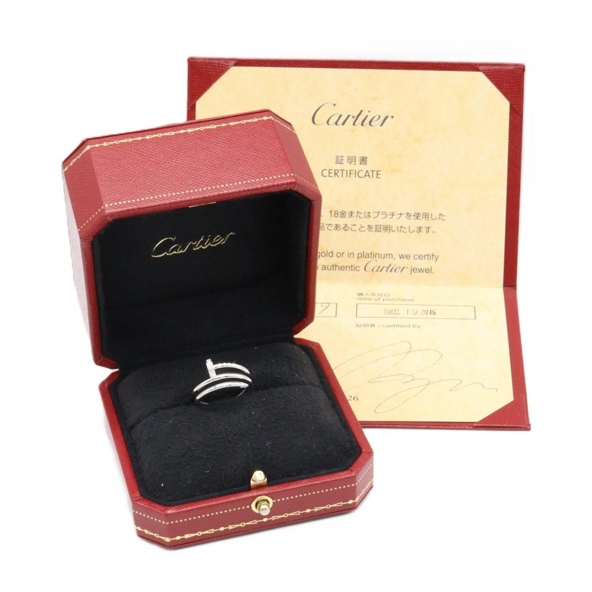 Ring 18K White Gold With Diamonds - Image 7