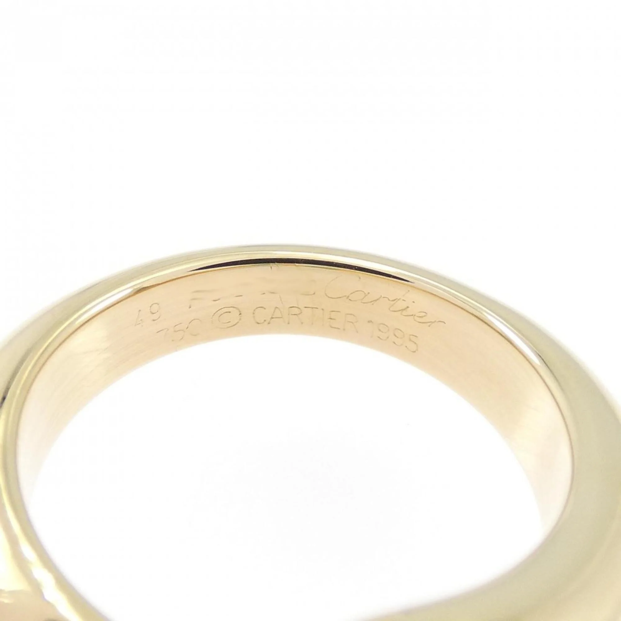 Ring 18K Yellow Gold with Emerald - Image 4