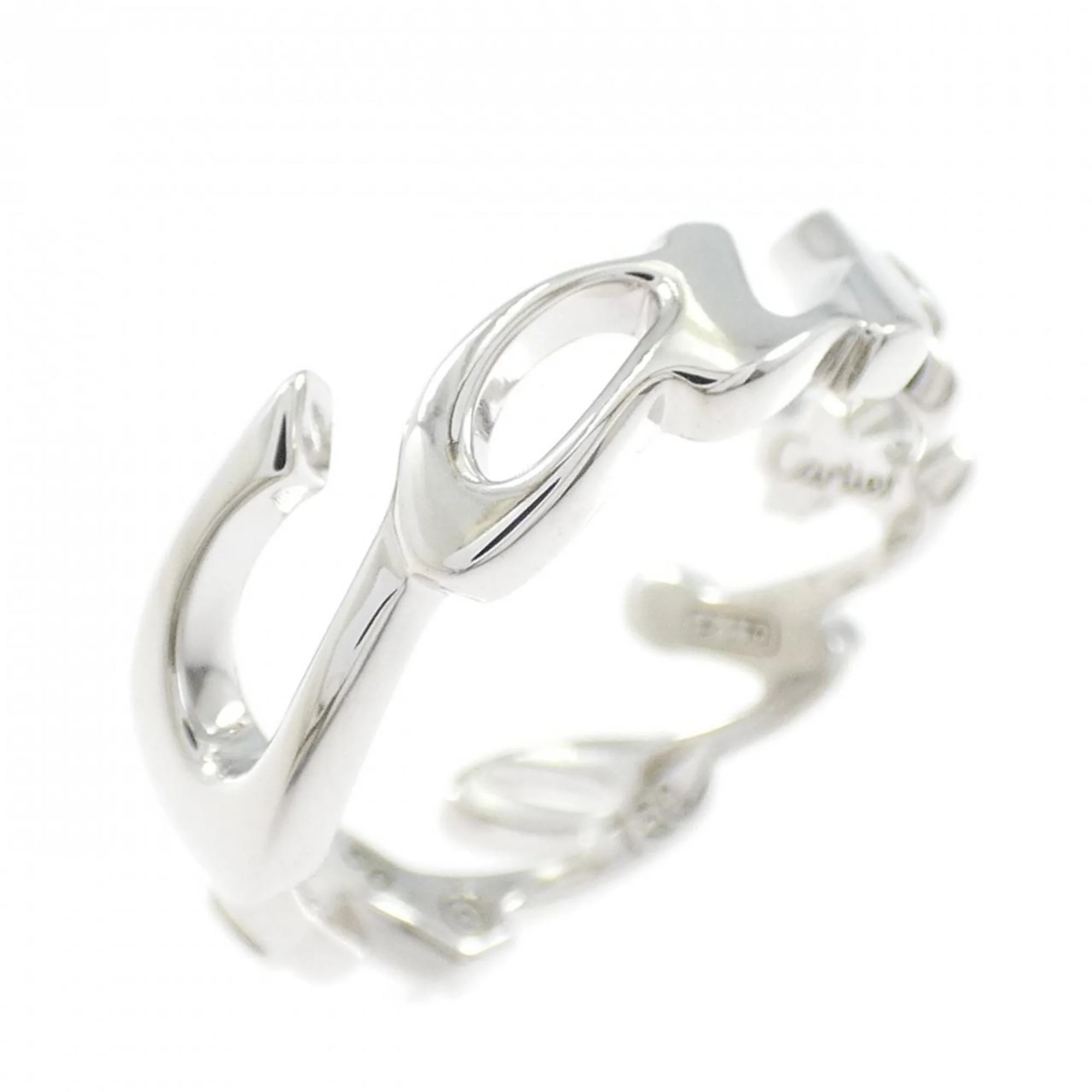 Signature 2004 Christmas Limited Edition Ring 18K White Gold