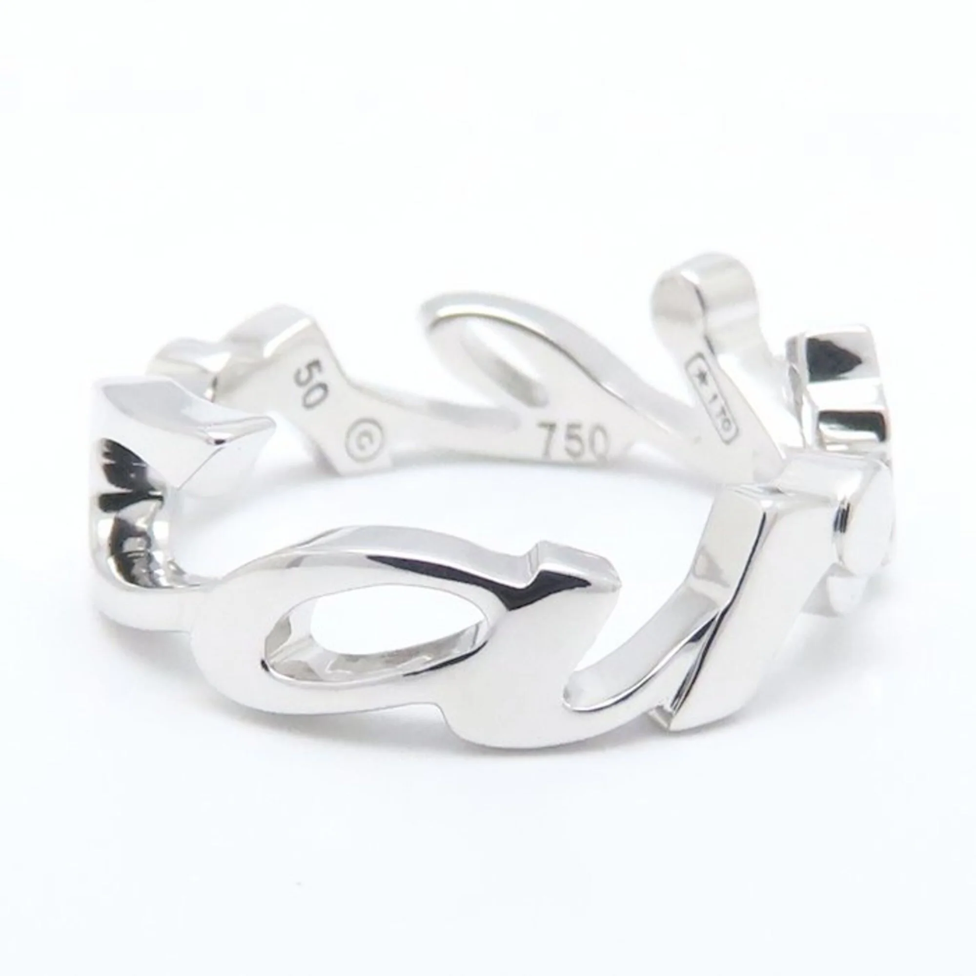 Signature Ring 18K White Gold - Image 4