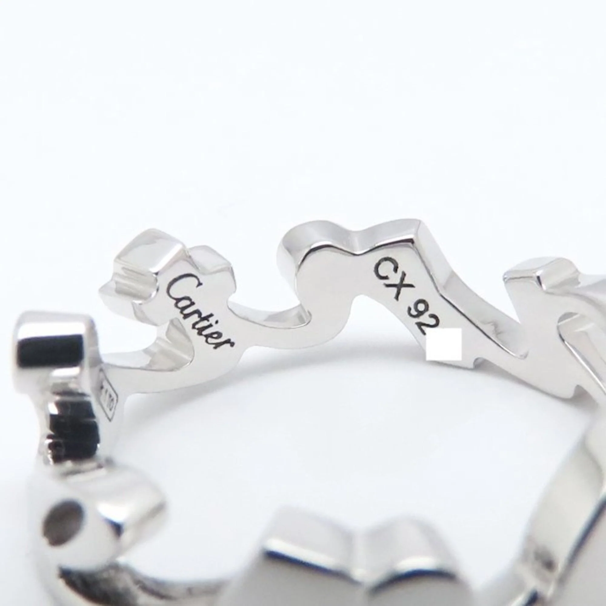Signature Ring 18K White Gold - Image 9