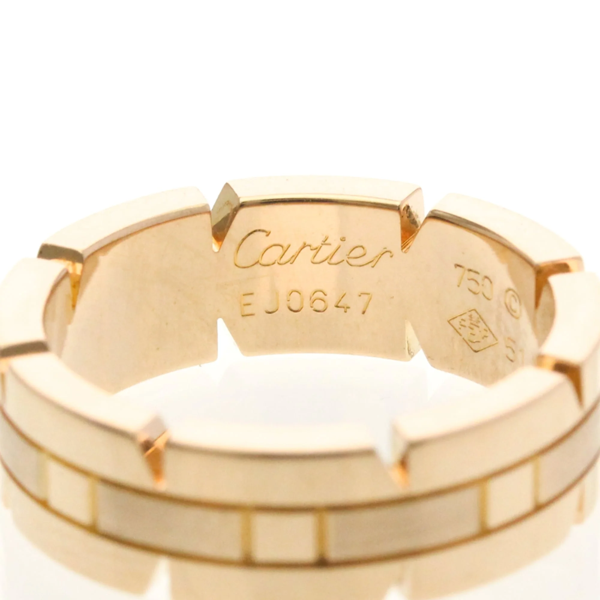 Tank FranŤaise Ring 18K Rose Gold - Image 5