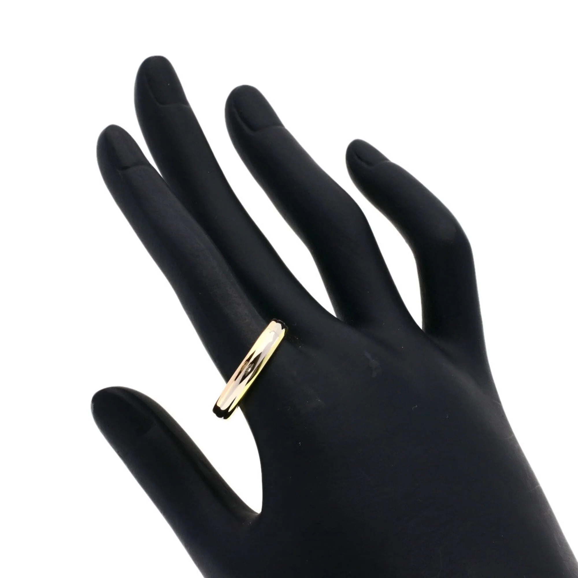 Three-Color Ring 18K Yellow Gold - Image 5