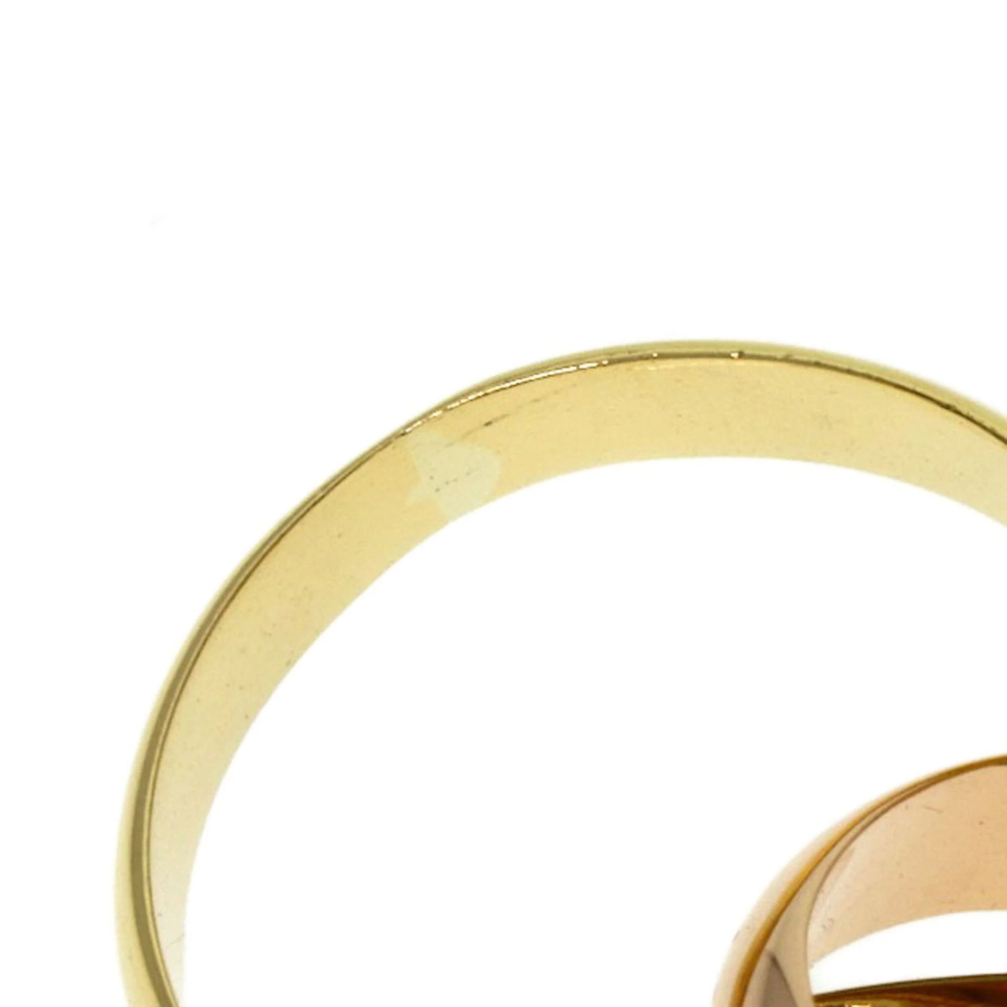 Vendome Louis Cartier Band Ring 18K Tricolor Gold - Image 6