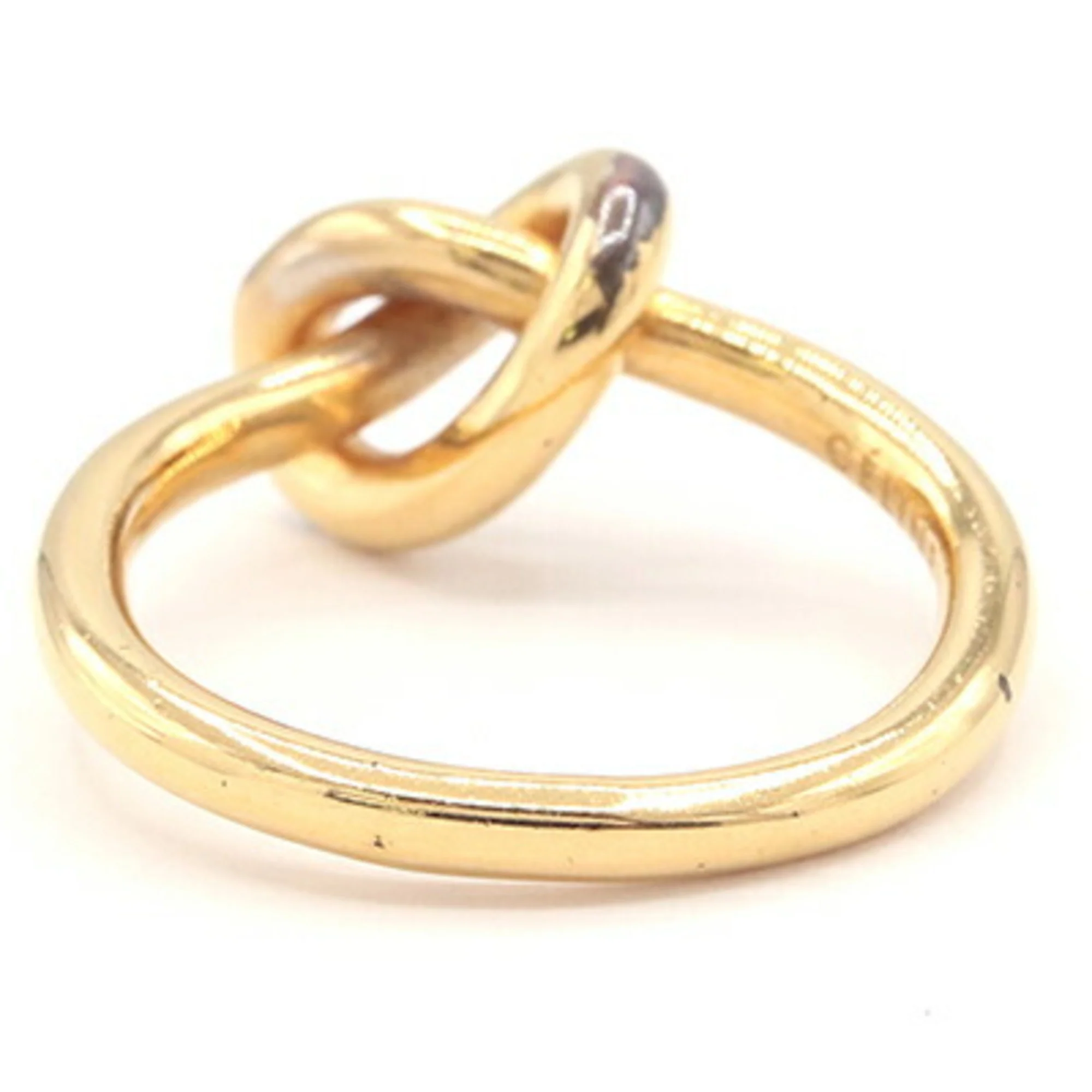 Knot Ring Gold Metal - Image 2