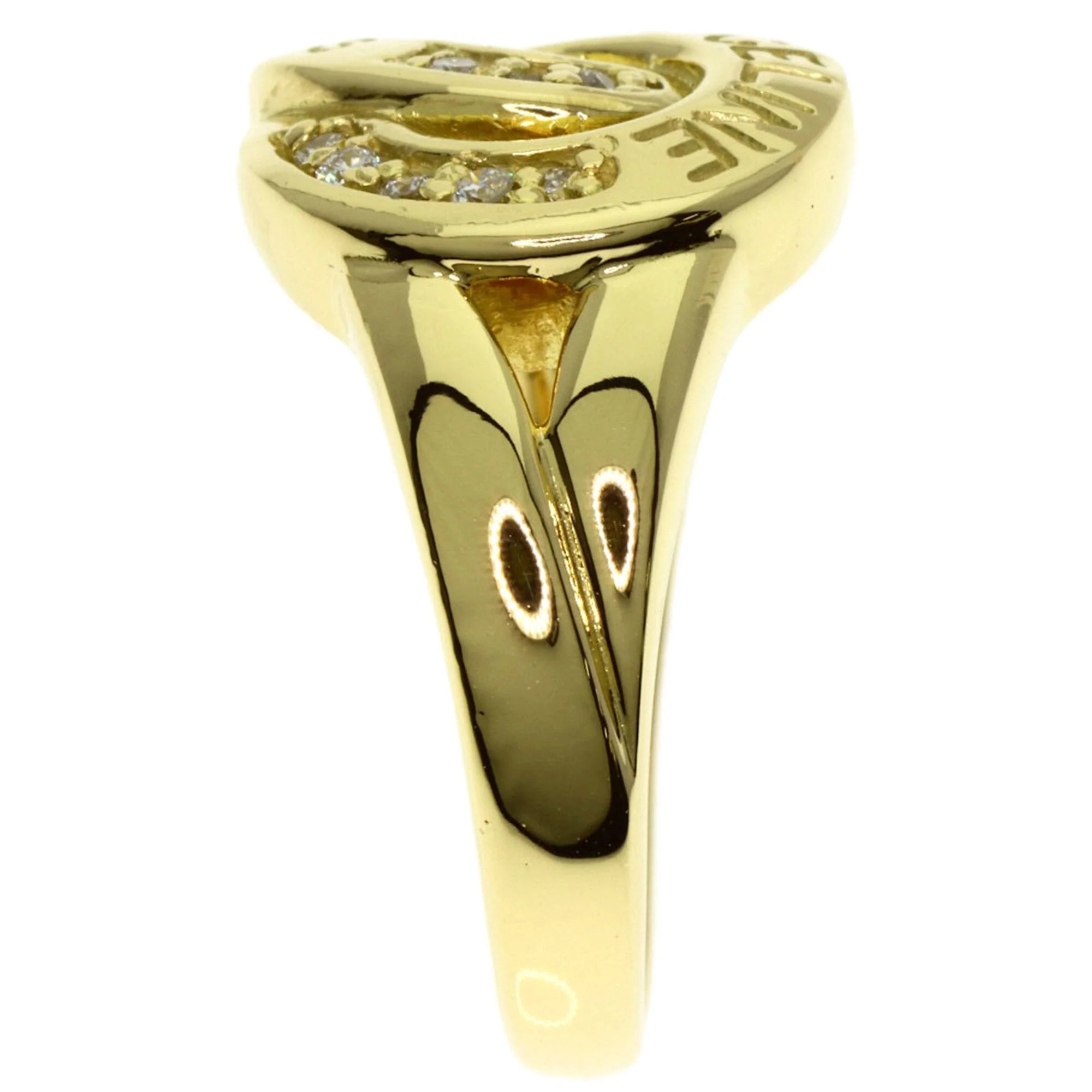 Ring 18K Yellow Gold With Diamond - Image 3
