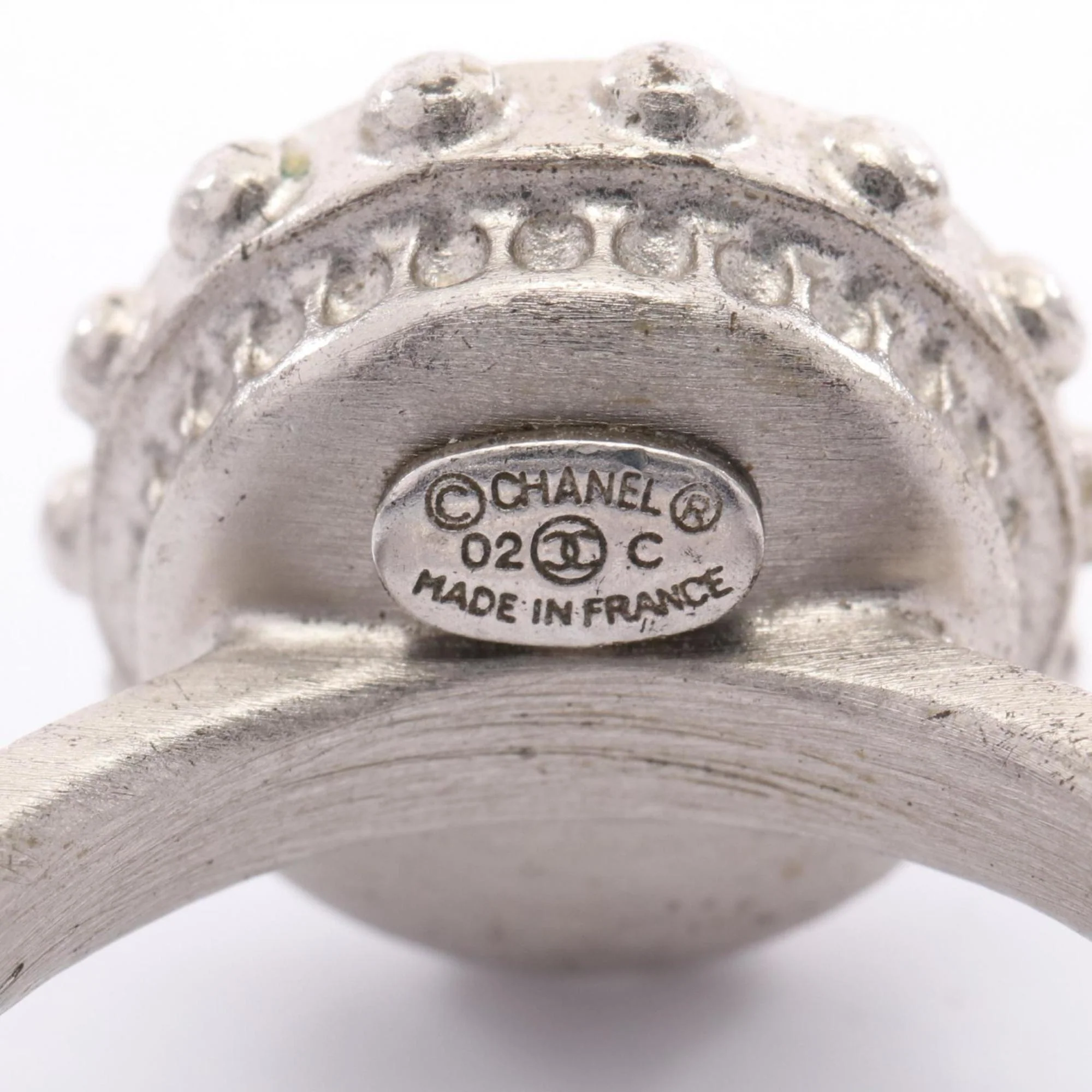 CC Logo Ring Sterling Silver - Image 4