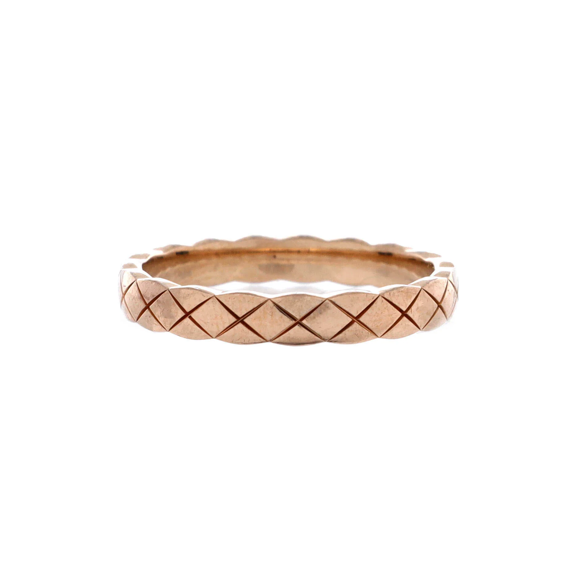 Coco Crush Ring 18K Beige Gold Mini - Image 2