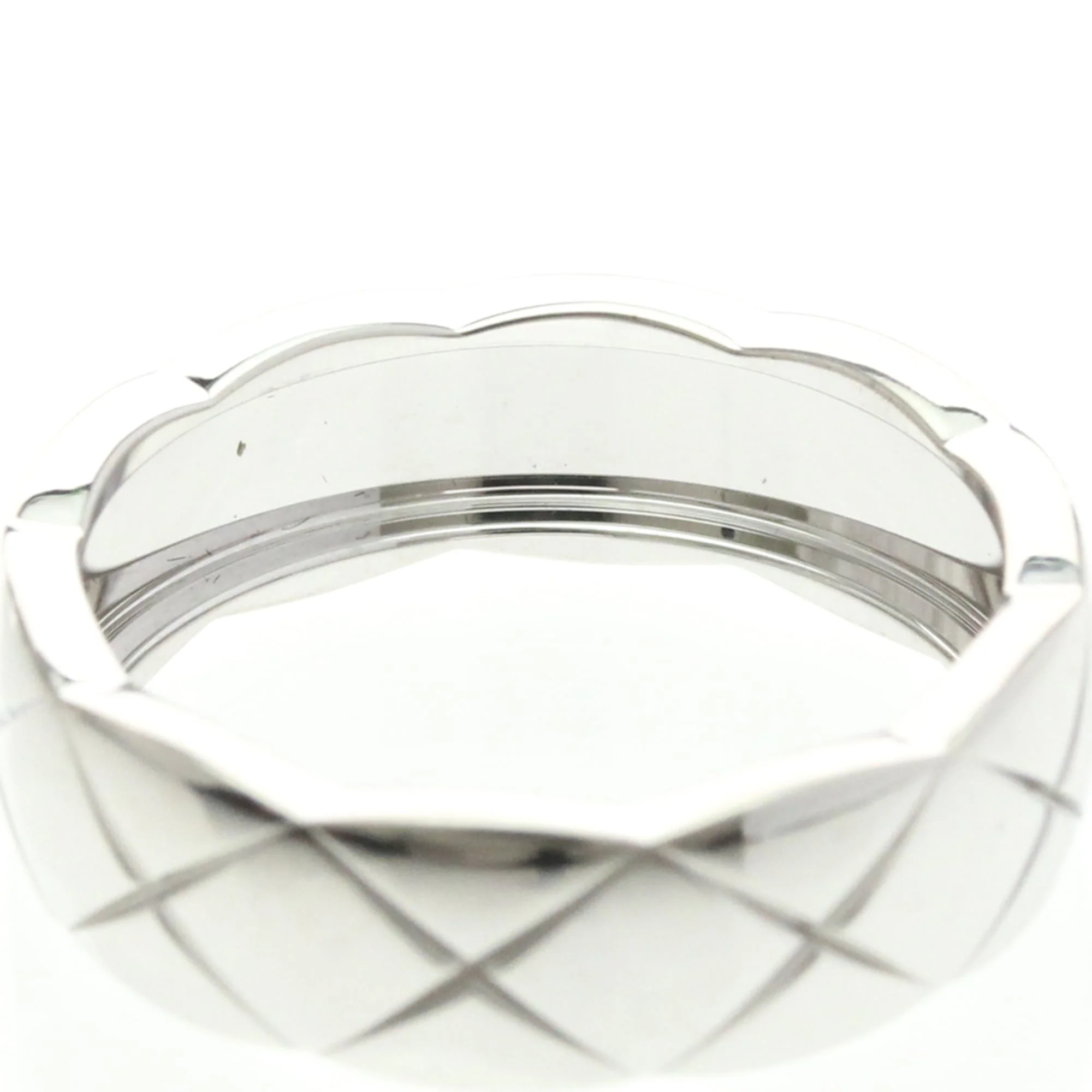 Coco Crush Ring 18K White Gold Medium - Image 8