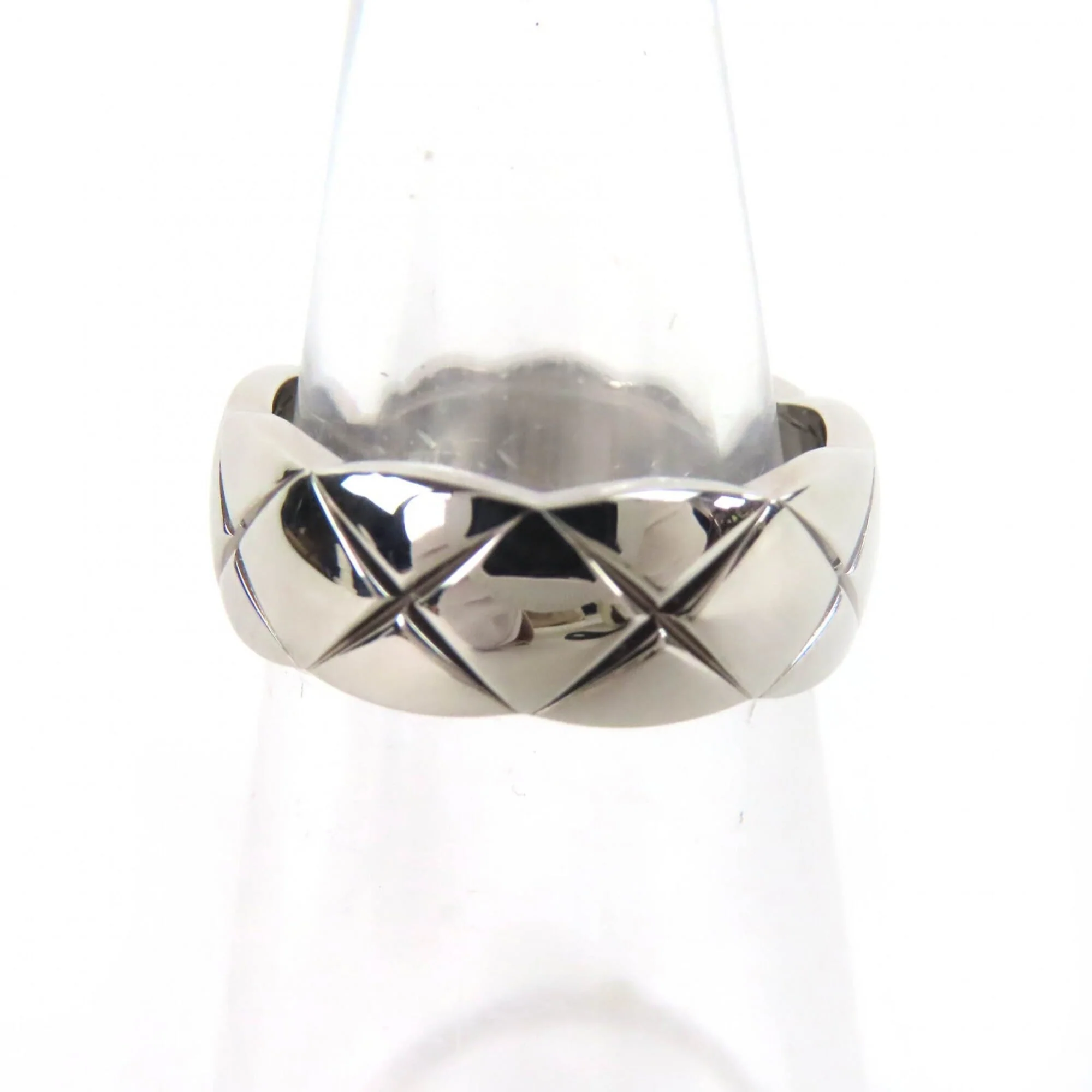 Coco Crush Ring 18K White Gold Medium
