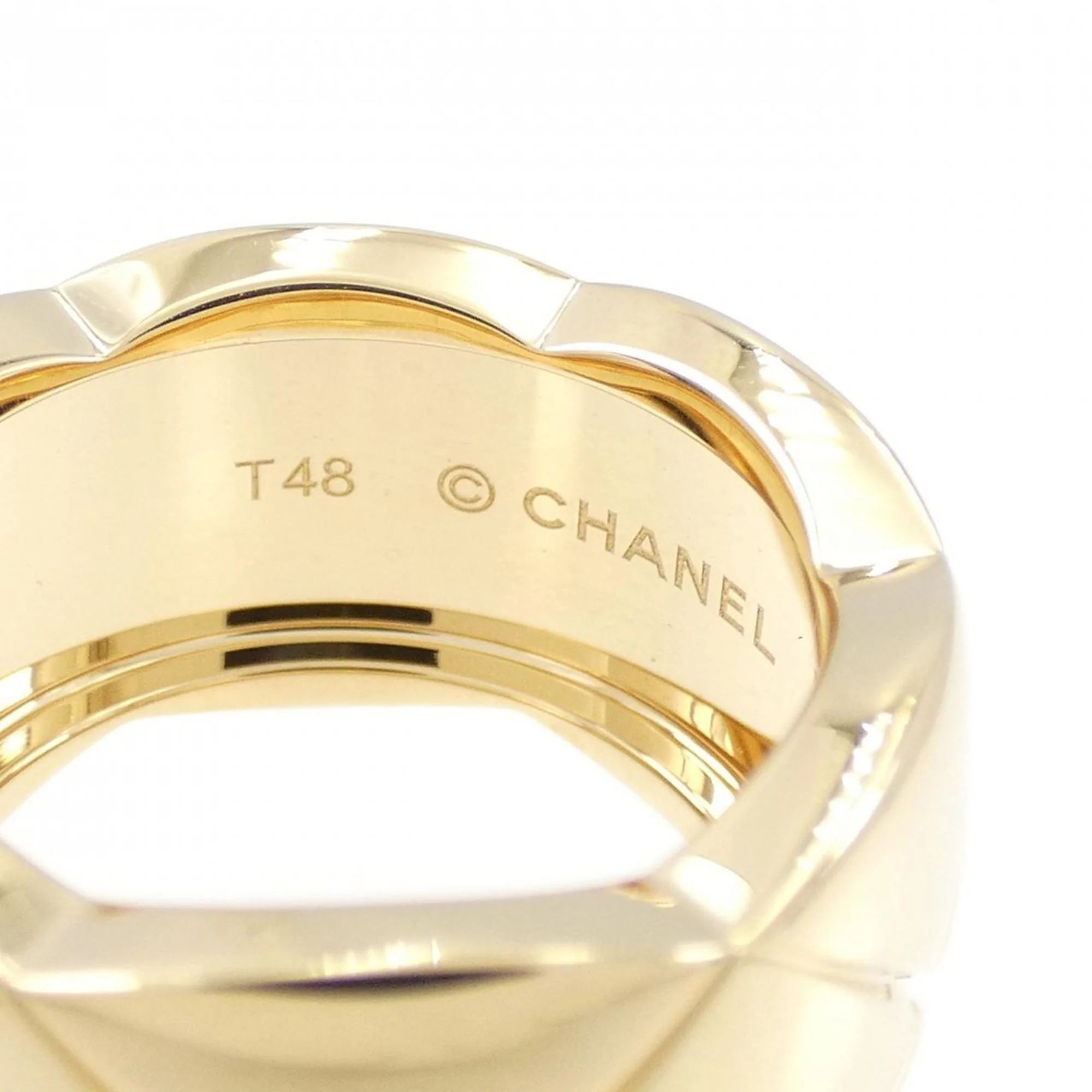Coco Crush Ring 18K Yellow Gold Large - Image 4