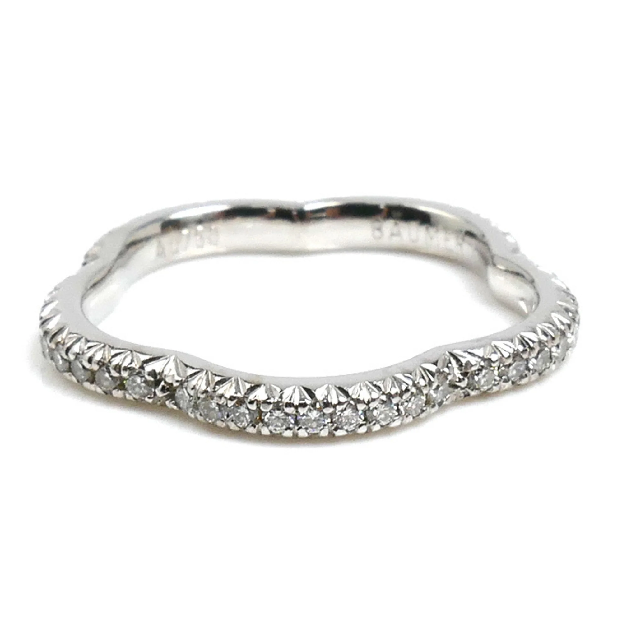 Ring 18K White Gold with Diamond - Image 3