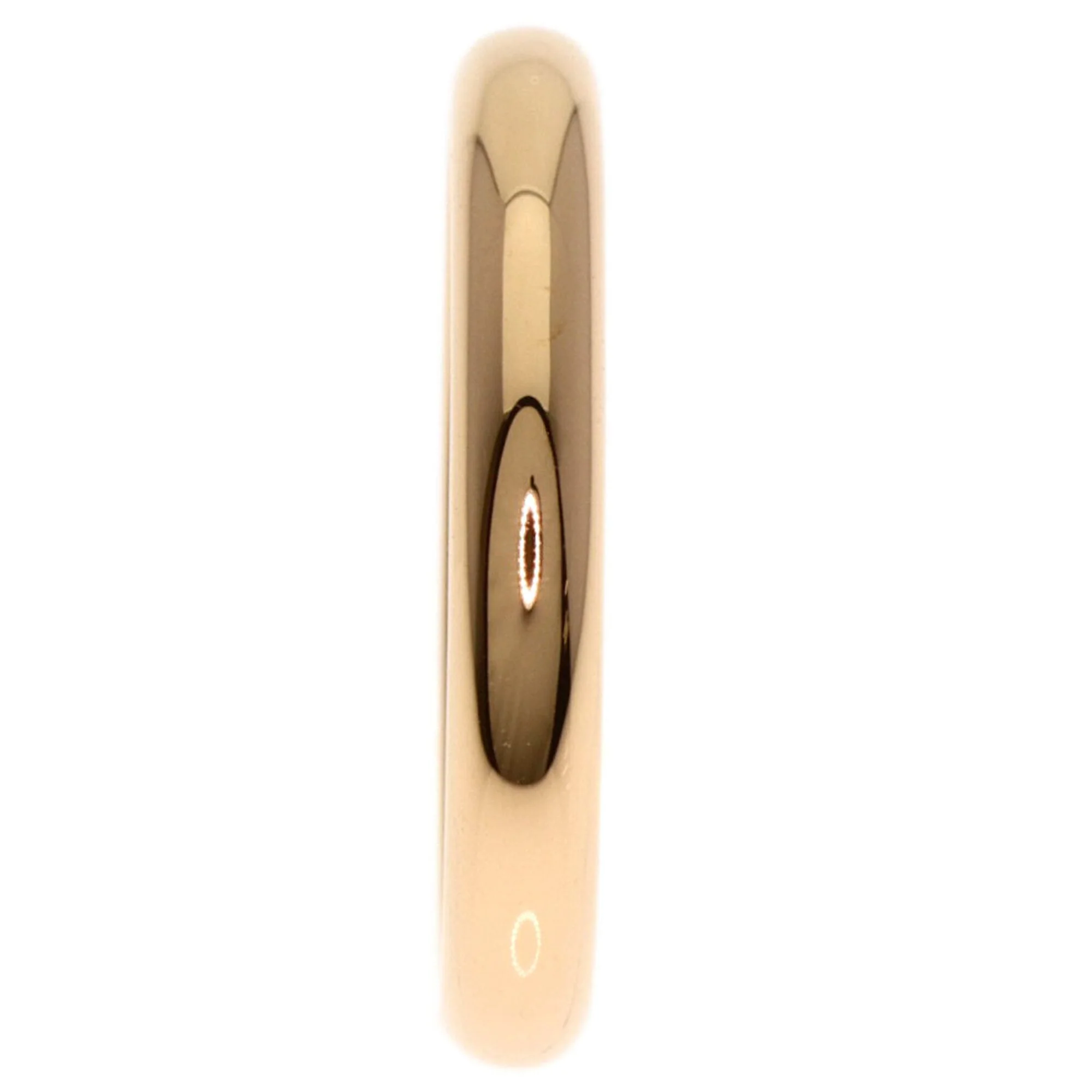 Band Ring 18K Rose Gold with Diamond - Image 3