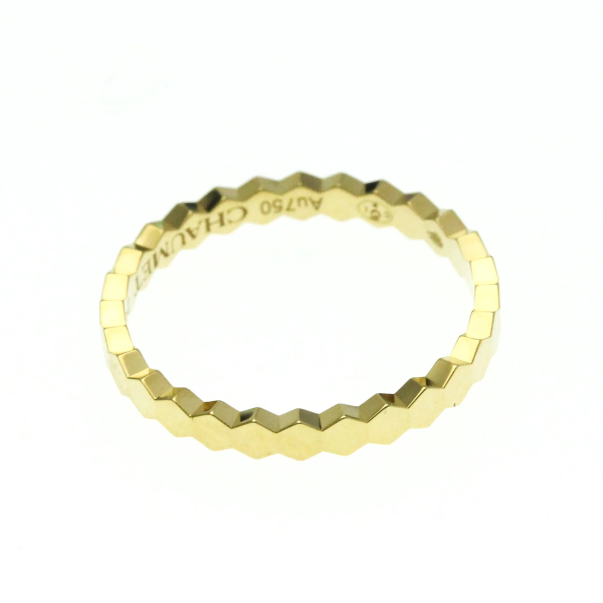 Be My Love Honeycomb Ring 18K Yellow Gold - Image 8