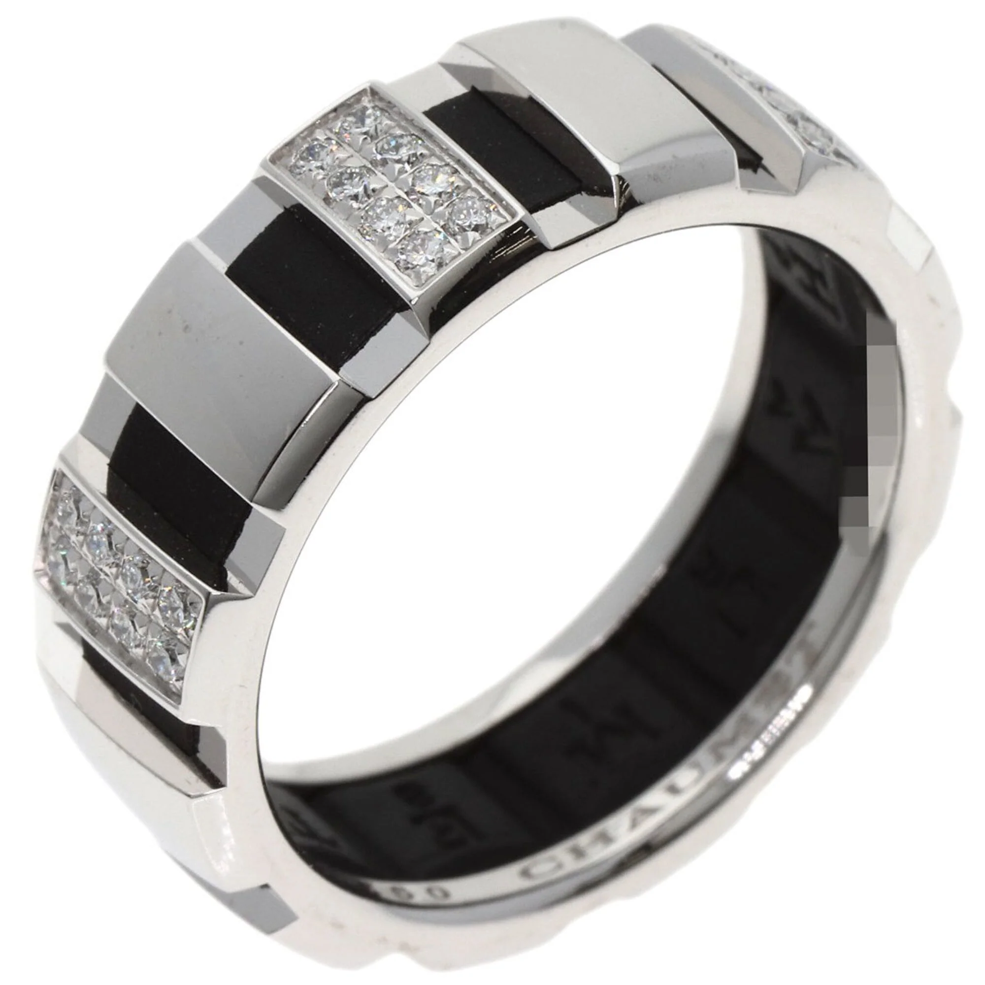 Class One Ring 18K White Gold with Diamond - Image 2