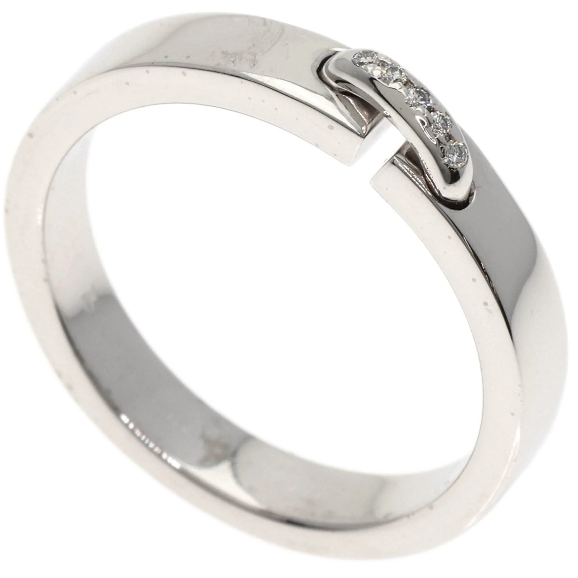 Ring 18K White Gold with Diamond
