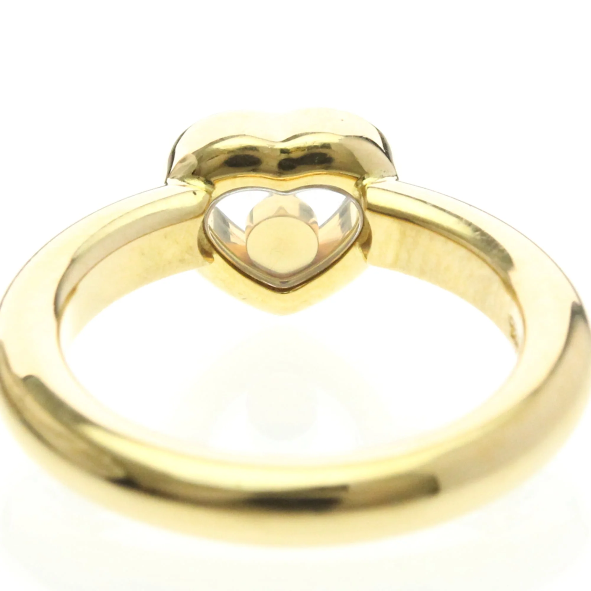 Band Ring 18K Yellow Gold with Diamond - Image 7