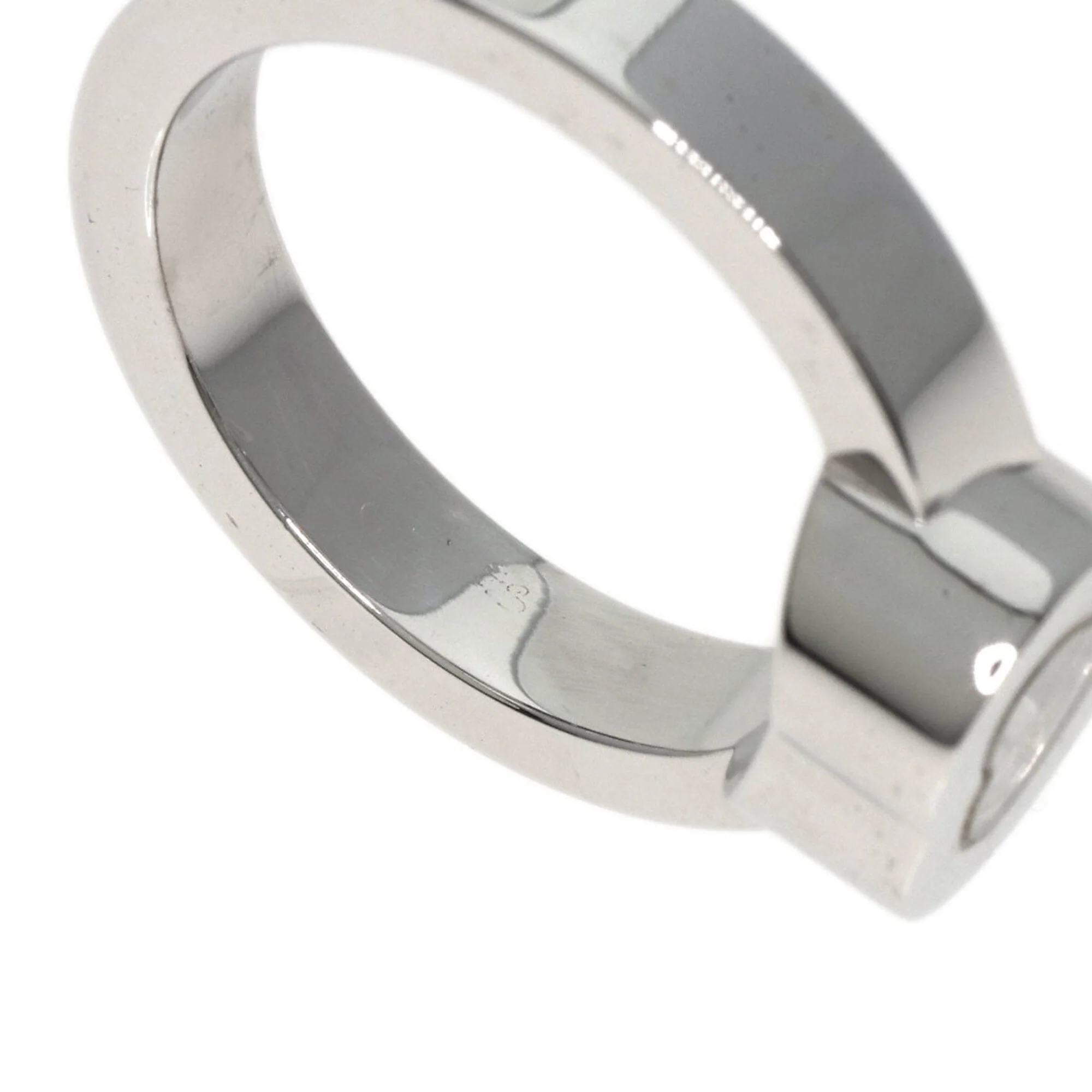 Happy Diamonds Heart Ring 18K White Gold with Diamond - Image 5
