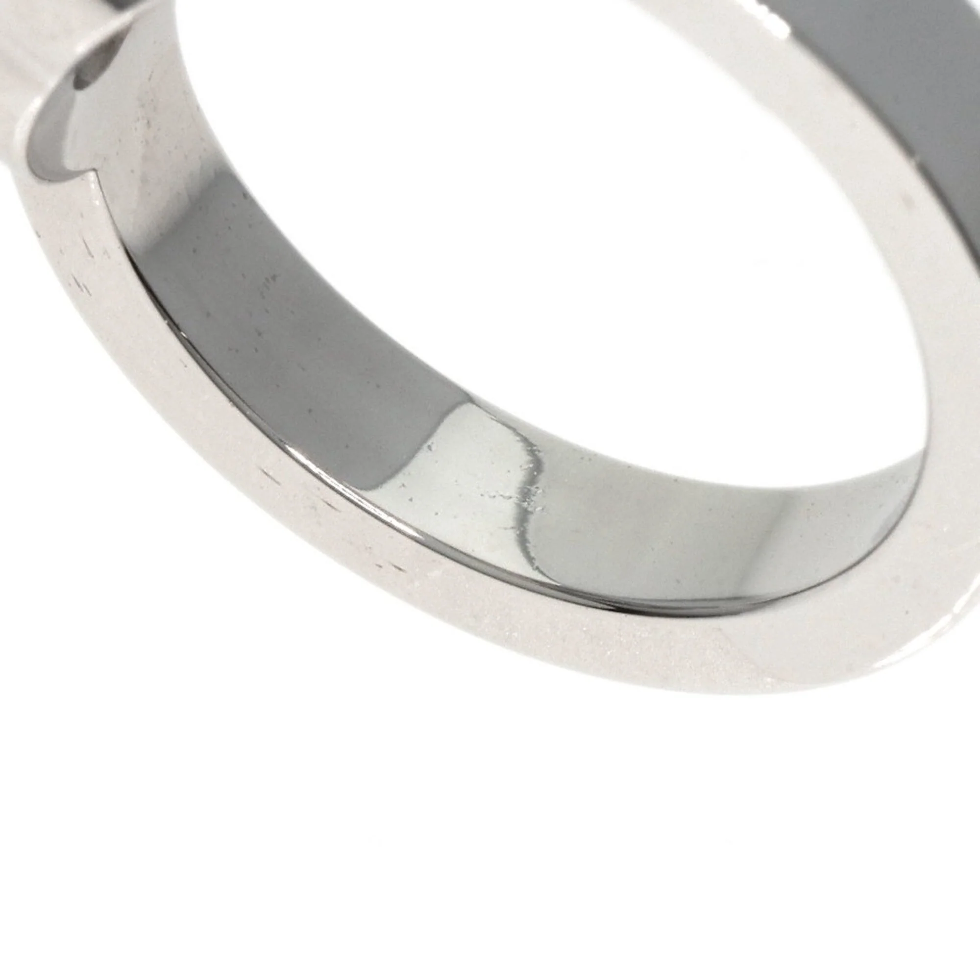 Happy Diamonds Heart Ring 18K White Gold with Diamond - Image 8