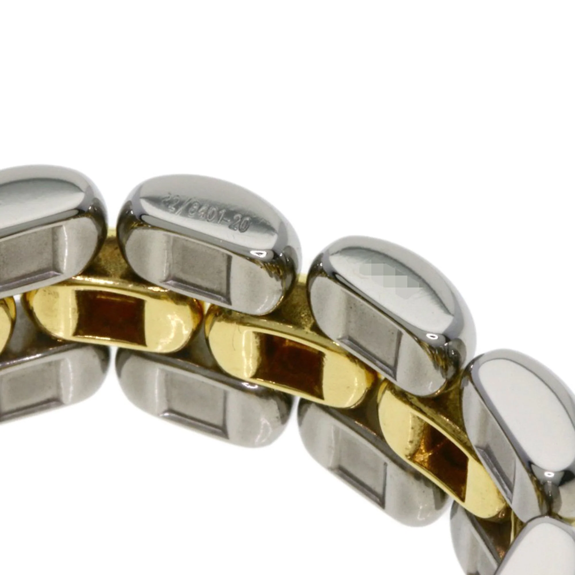 Happy Diamonds Ring Stainless Steel and 18K Yellow Gold with Diamond - Image 5