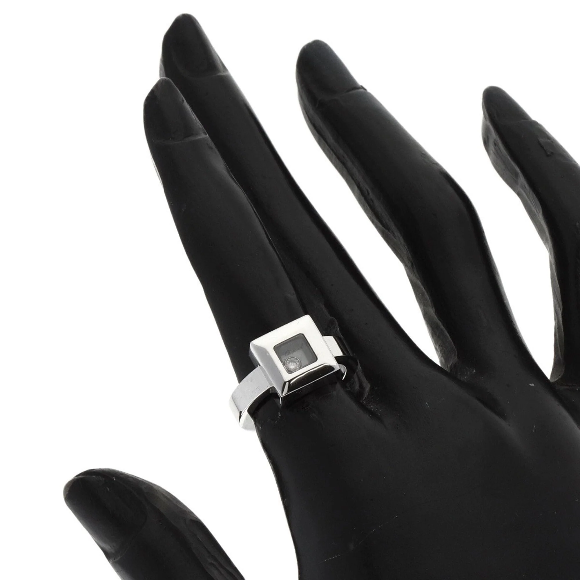 Ring 18K White Gold with Diamond - Image 6