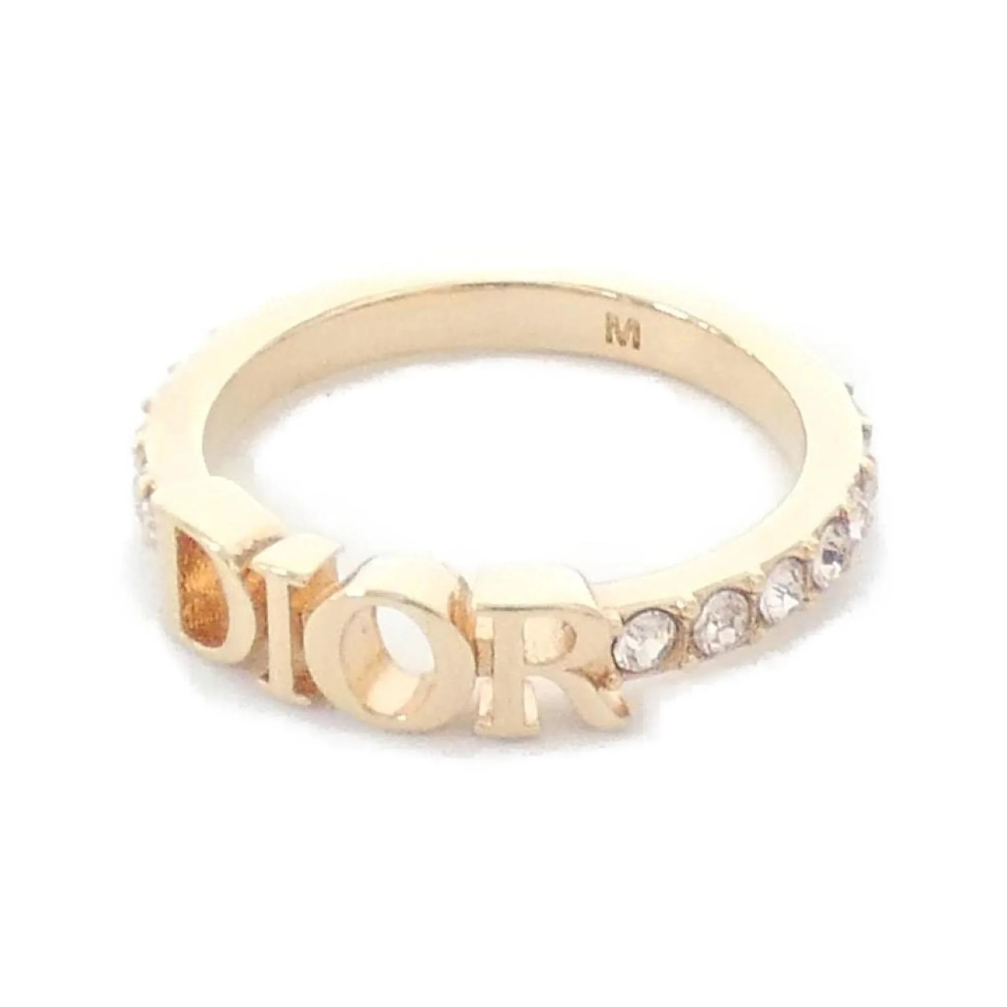 Revolution Ring Pink Gold Clear