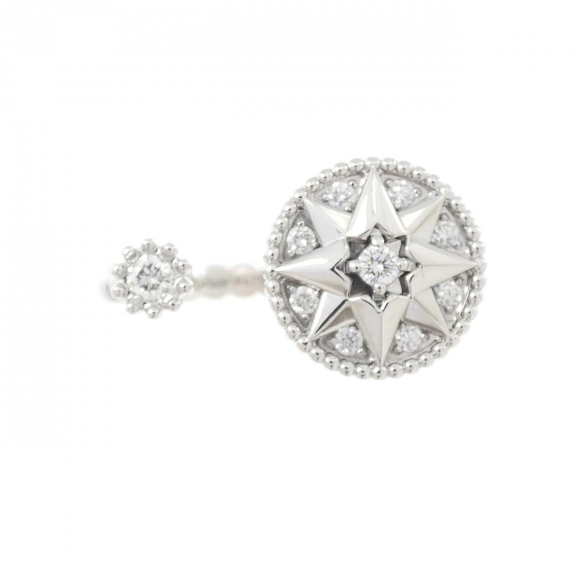 Ring 18K White Gold With Diamond - Image 2