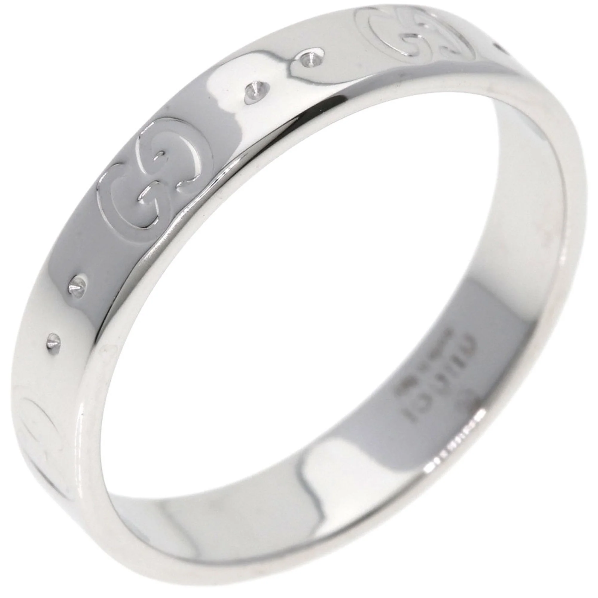 Band Ring 18K White Gold - Image 2