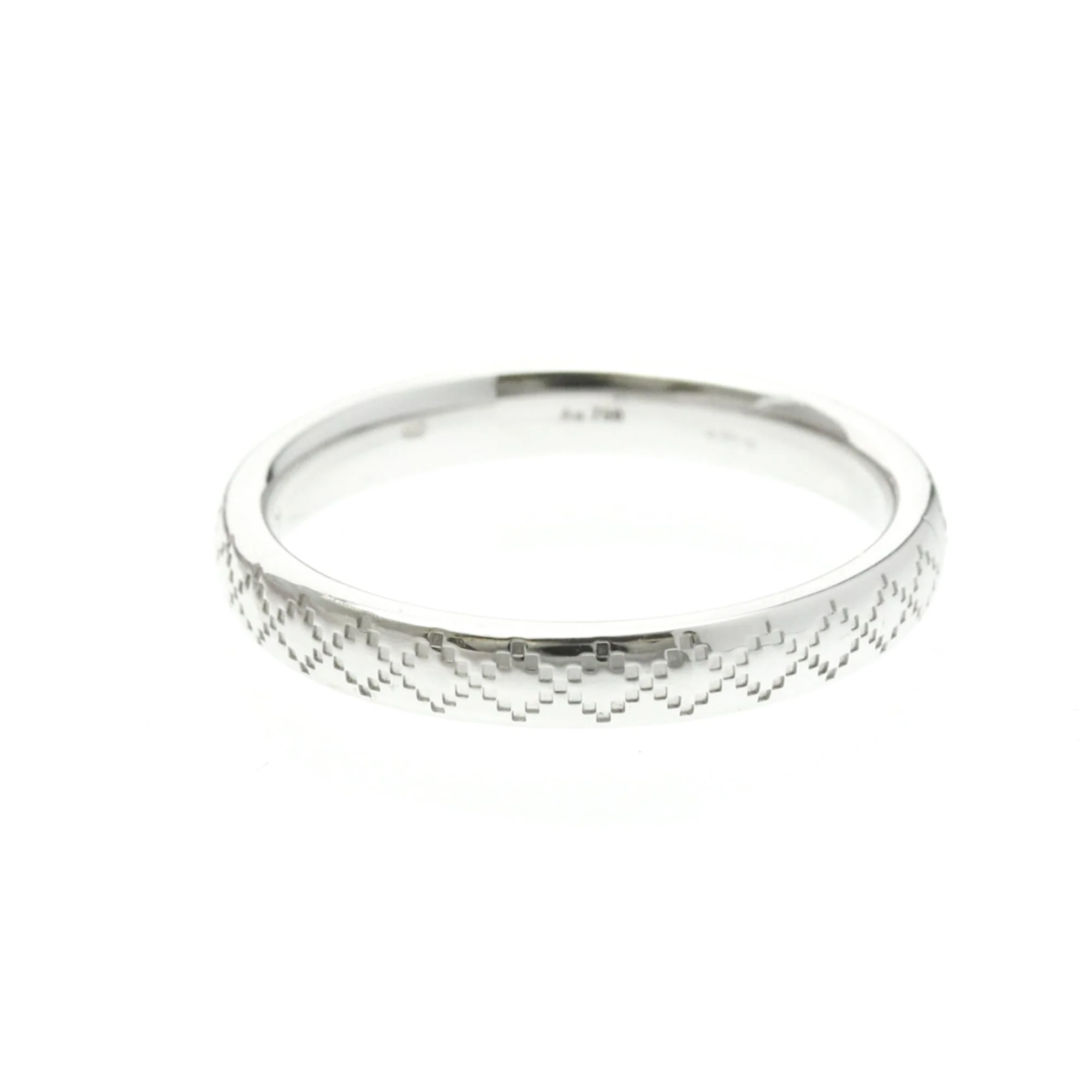 Band Ring 18K White Gold - Image 4