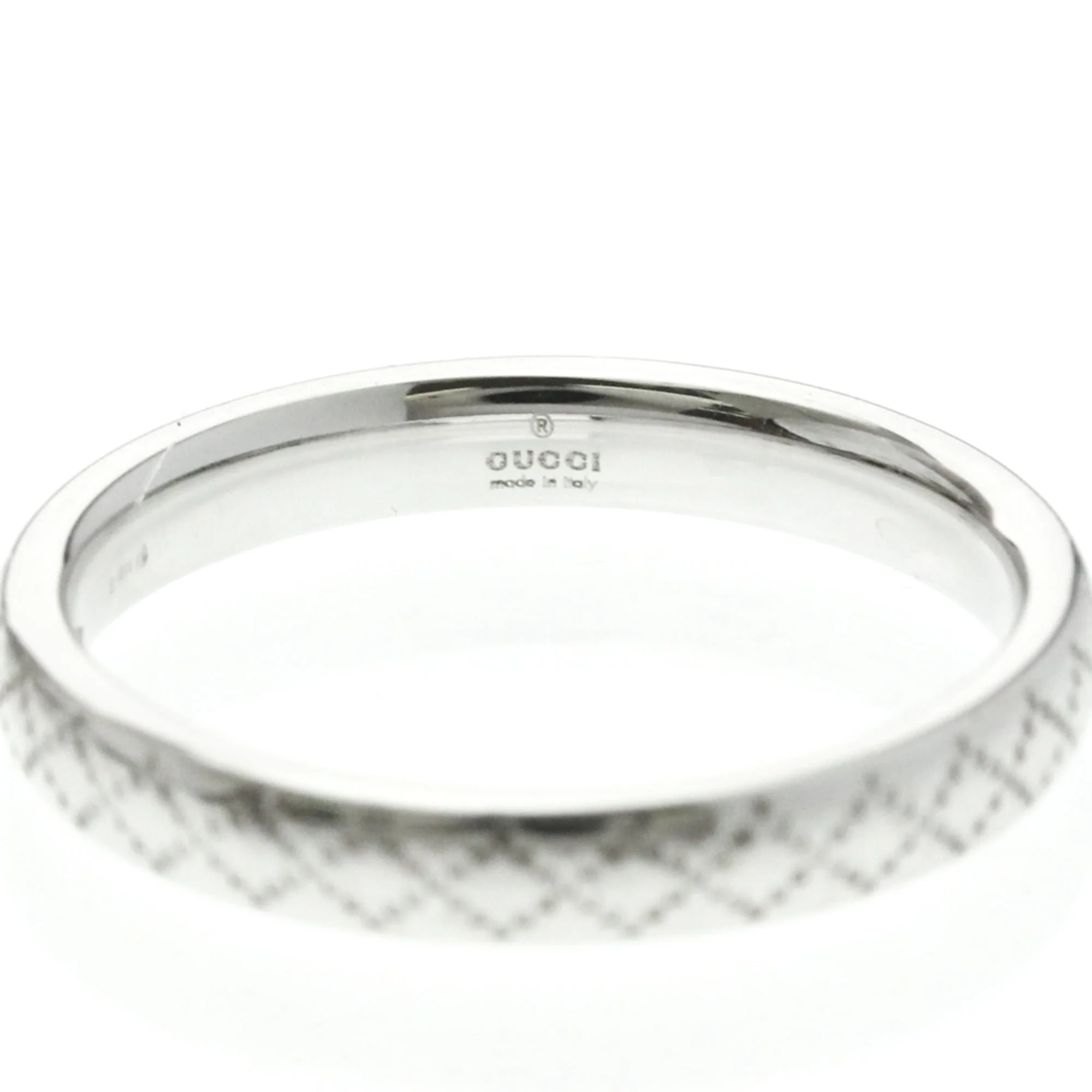 Band Ring 18K White Gold - Image 7