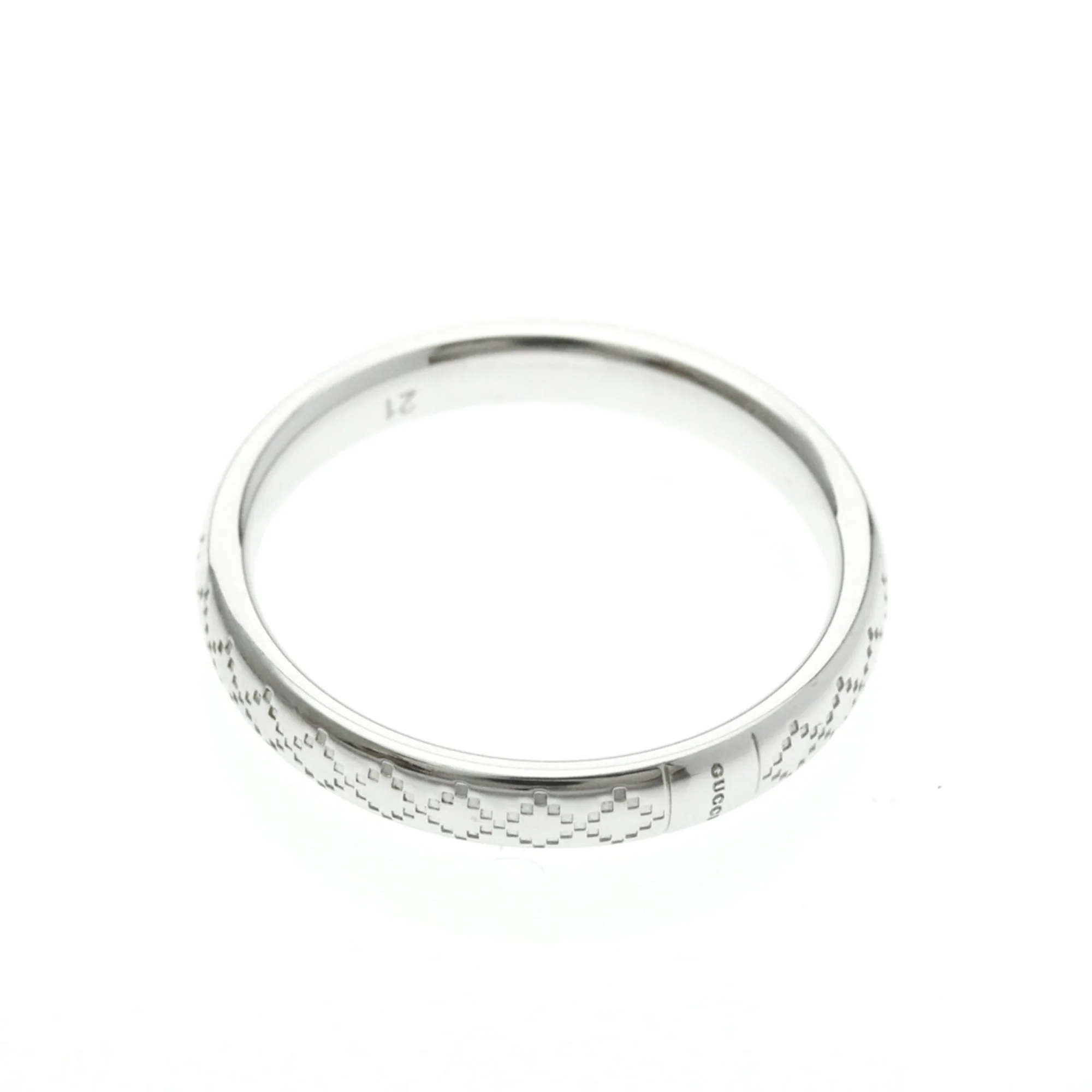 Band Ring 18K White Gold - Image 9