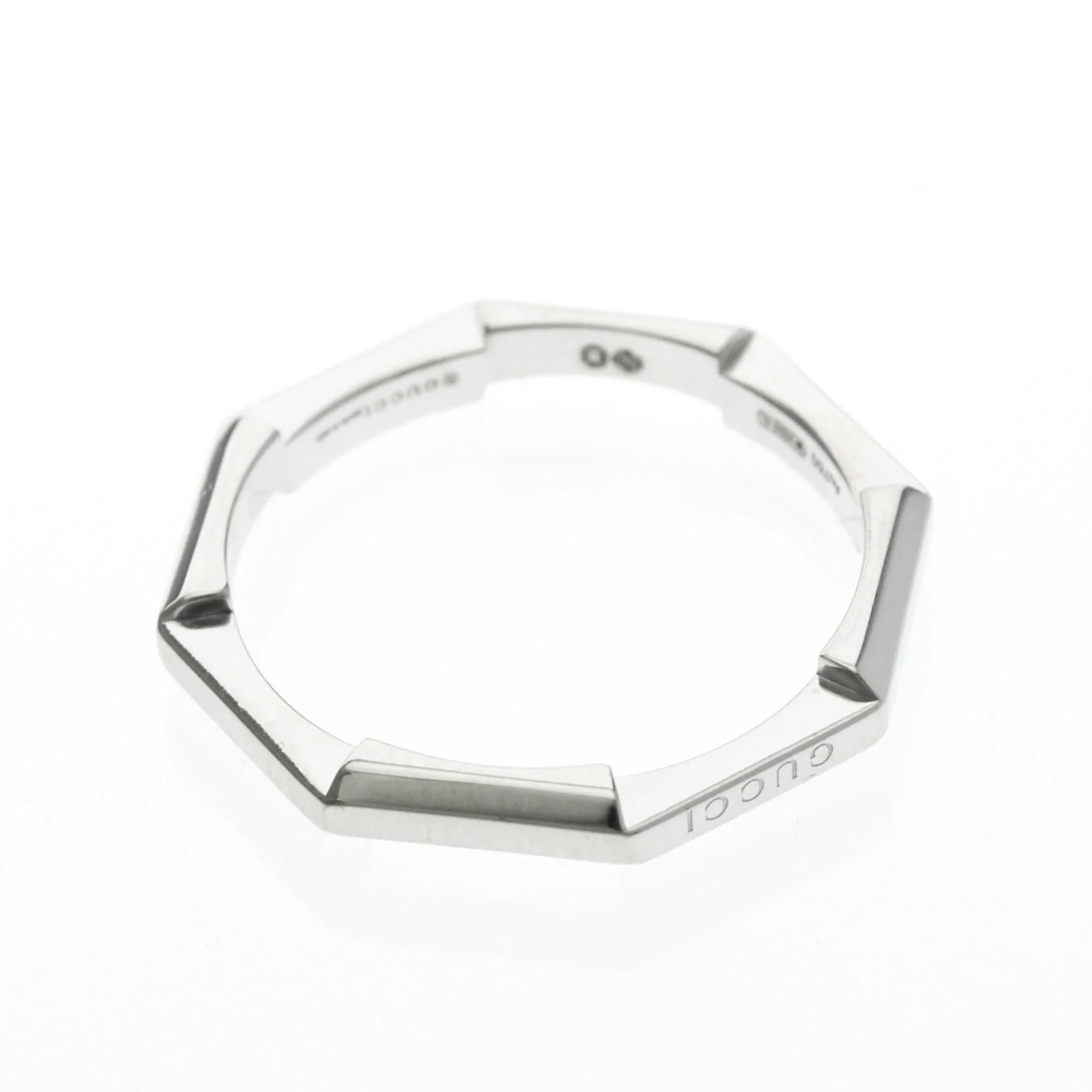 Band Ring 18K White Gold - Image 9