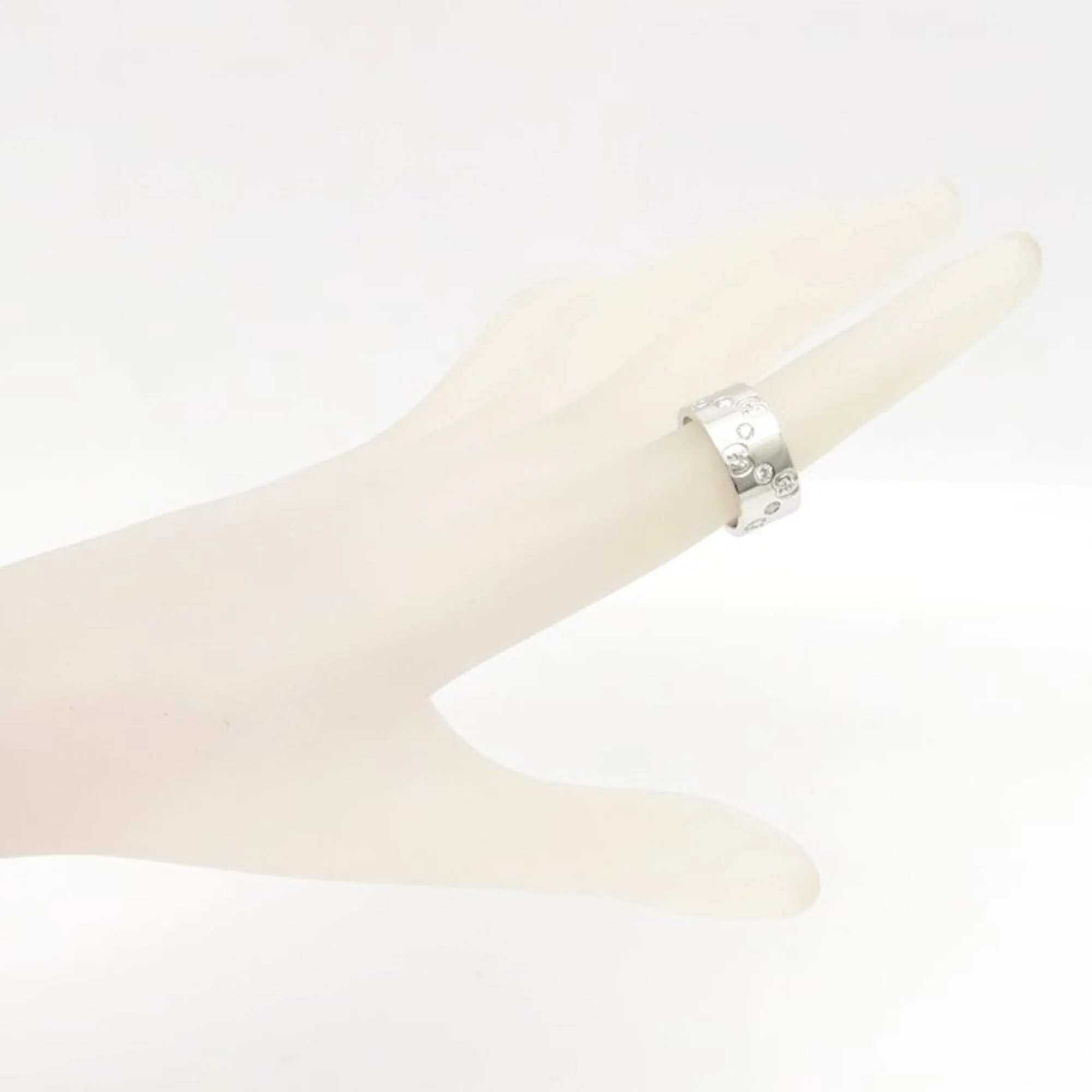 Band Ring 18K White Gold - Image 9