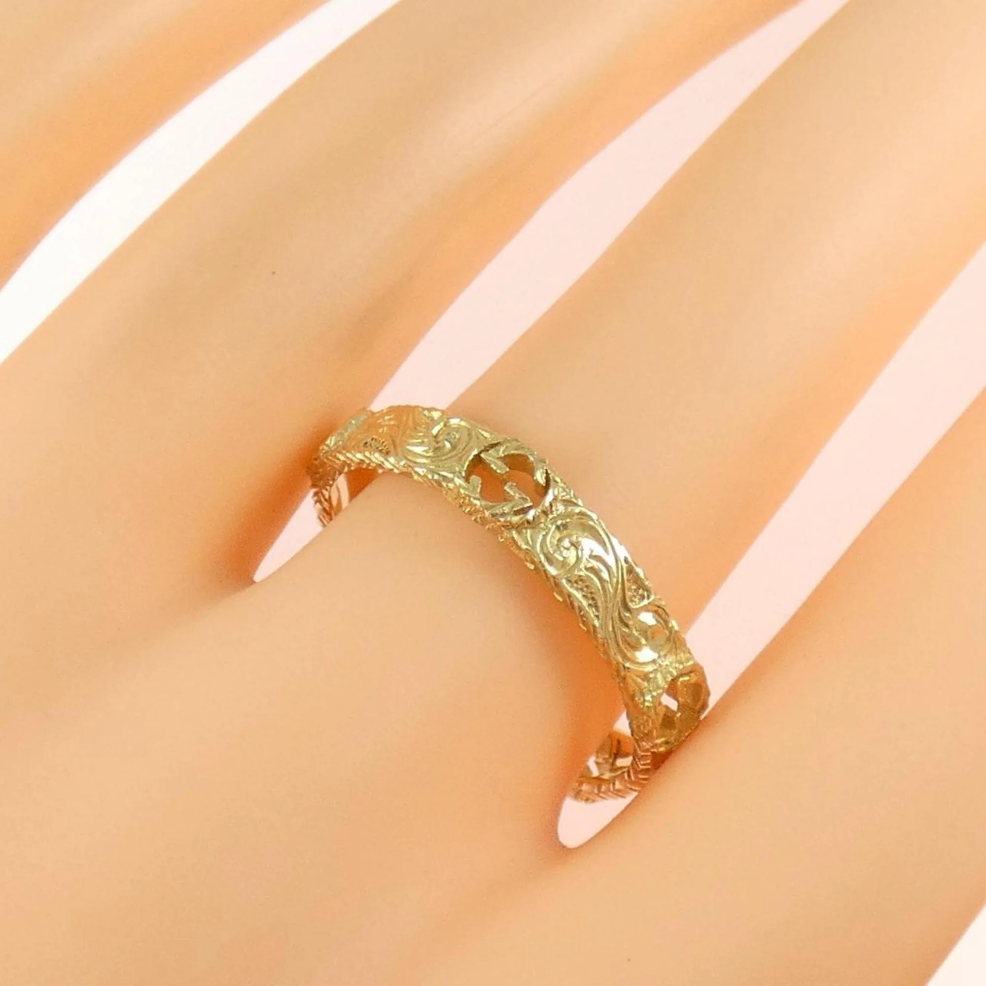 Band Ring 18K Yellow Gold - Image 4